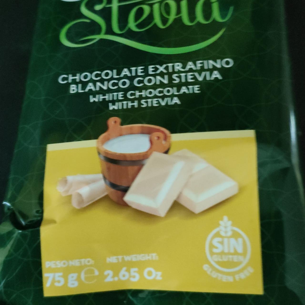 Zdjęcia - White chocolate with stevia Trapa