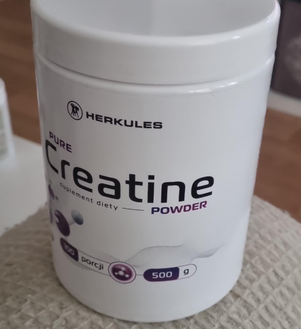 Zdjęcia - Pure creatine powder Herkules