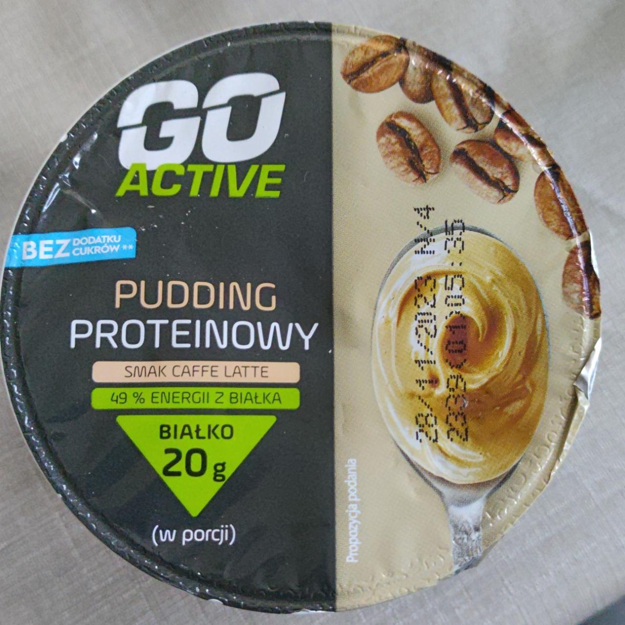 Zdjęcia - Pudding proteinowy smak caffe latte Go Active