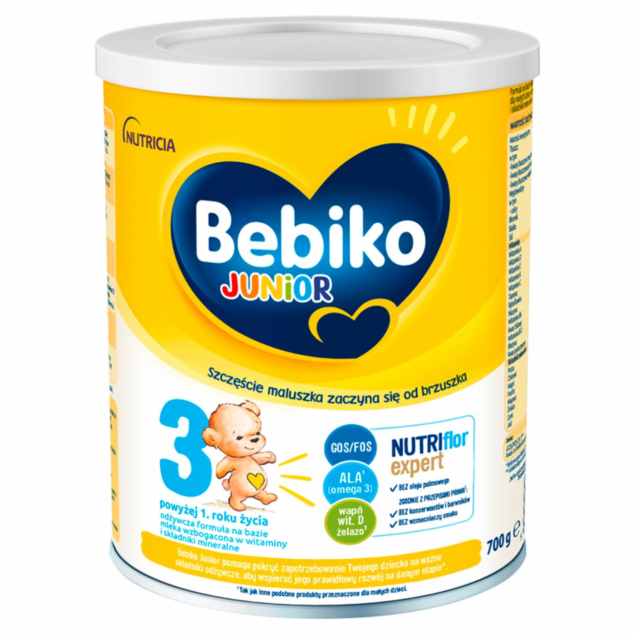 Zdjęcia - Bebiko Junior Odżywcza formuła na bazie mleka dla dzieci powyżej 1. roku życia 700 g