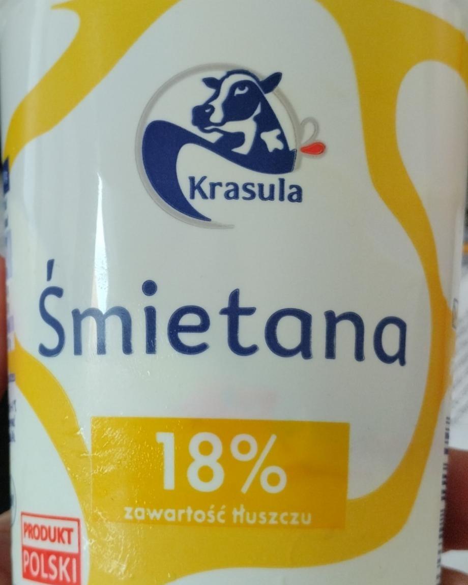 Zdjęcia - Śmietana 18% Krasula