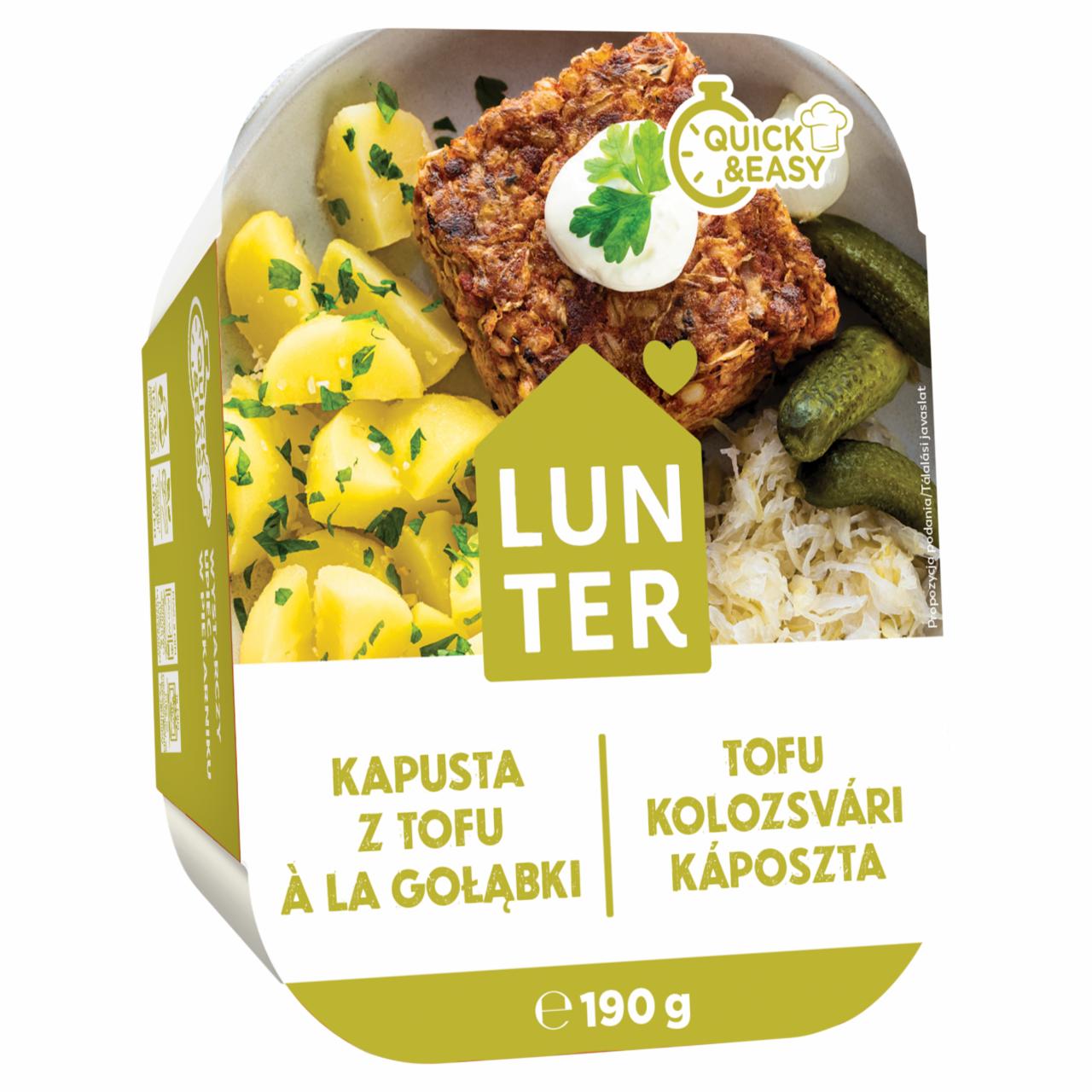 Zdjęcia - Lunter Kapusta z tofu à la gołąbki 190 g 