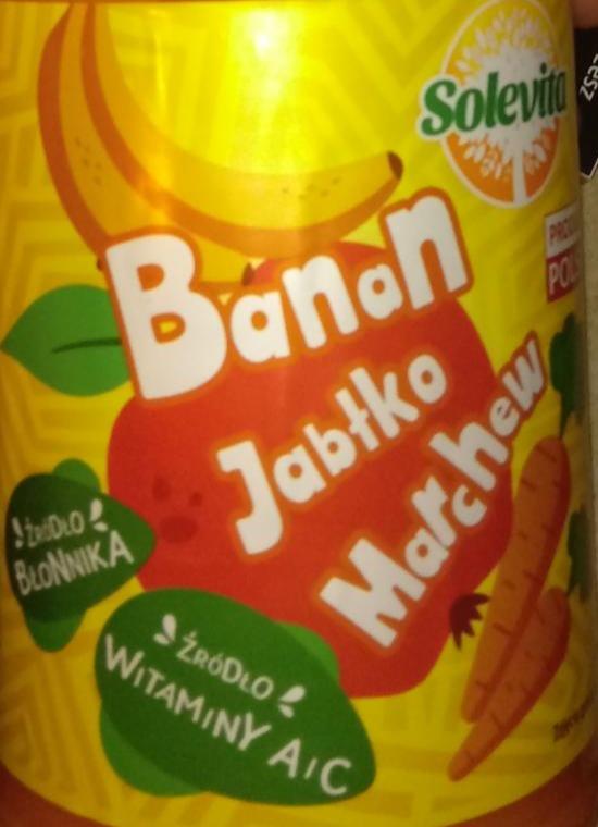 Zdjęcia - Banan jabłko marchew Solevita