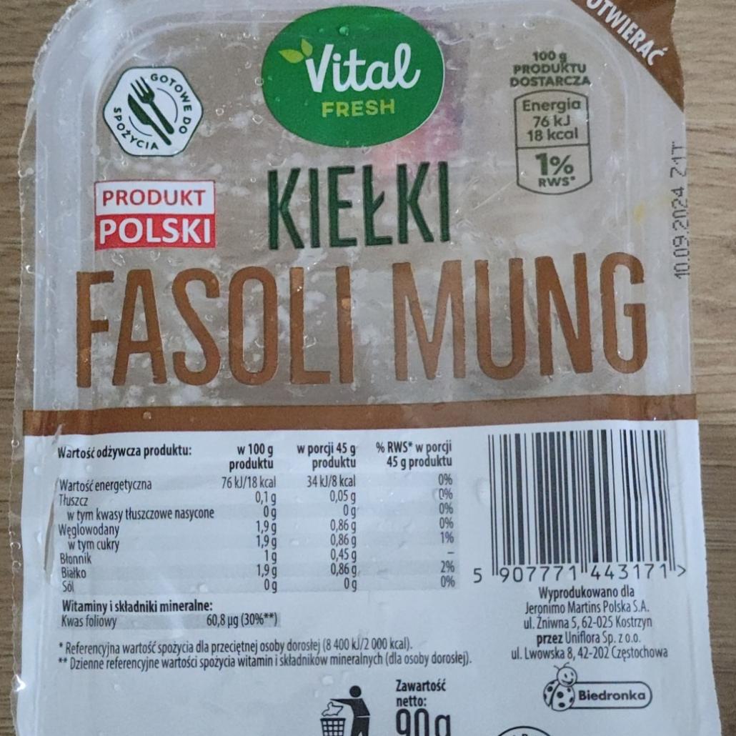 Zdjęcia - Kiełki fasoli mung Vital Fresh