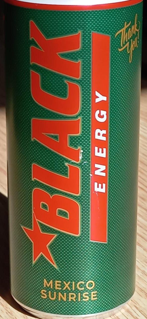 Zdjęcia - Energy drink mexico sunrise Black