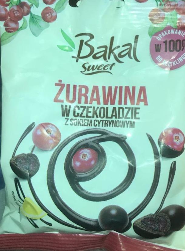 Zdjęcia - Żurawina w czekoladzie z sokiem cytrynowym Bakal