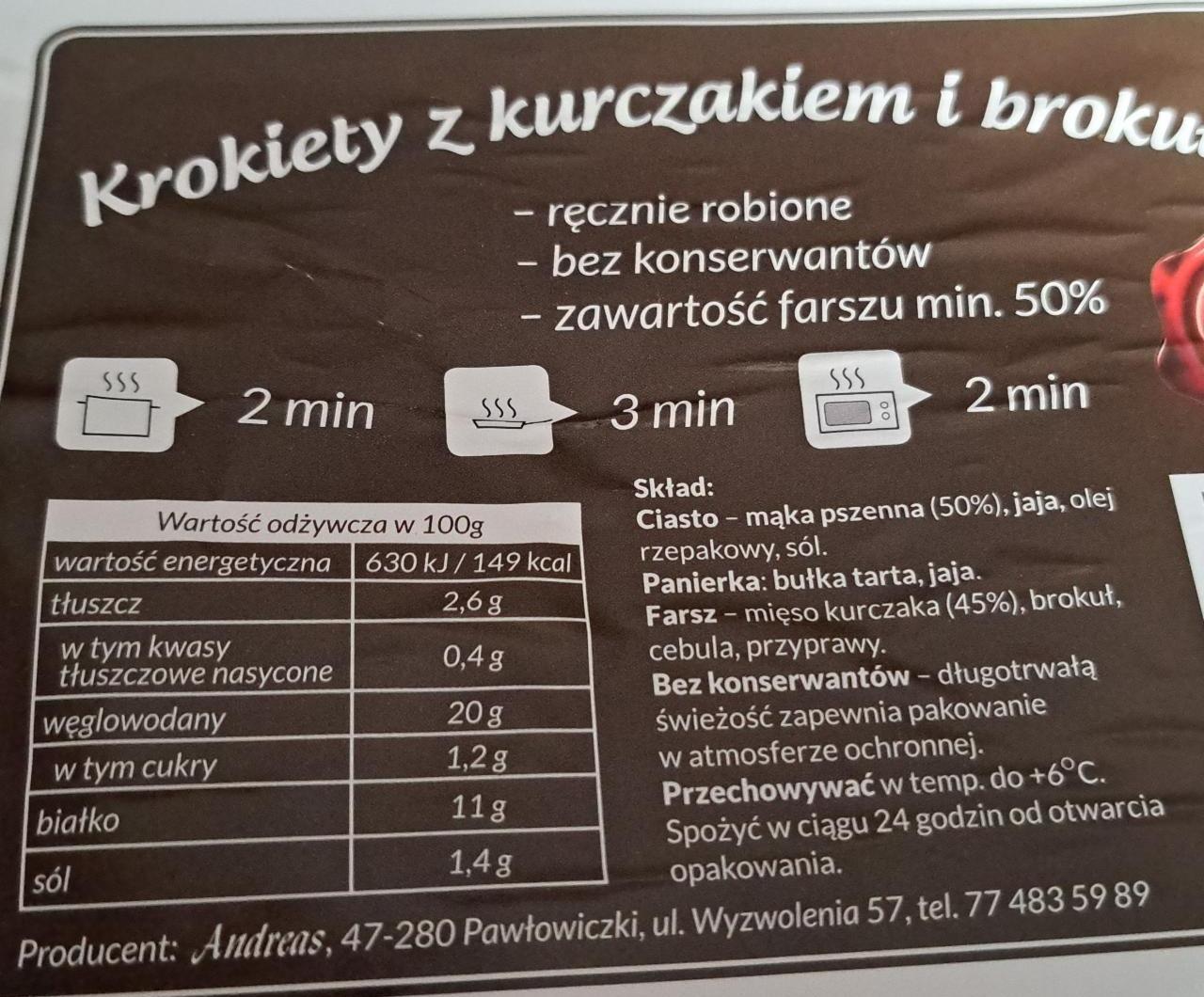 Zdjęcia - krokiety z kurczakiem i brokułami