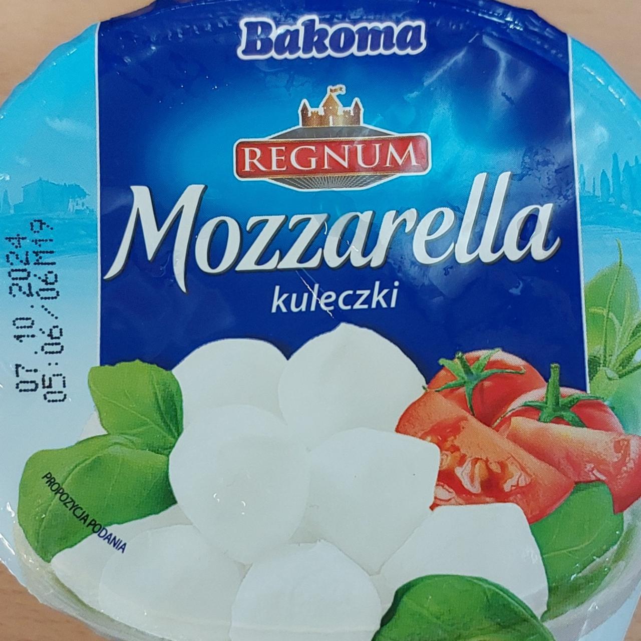 Zdjęcia - Bakoma Regnum Ser Mozzarella kuleczki 125 g