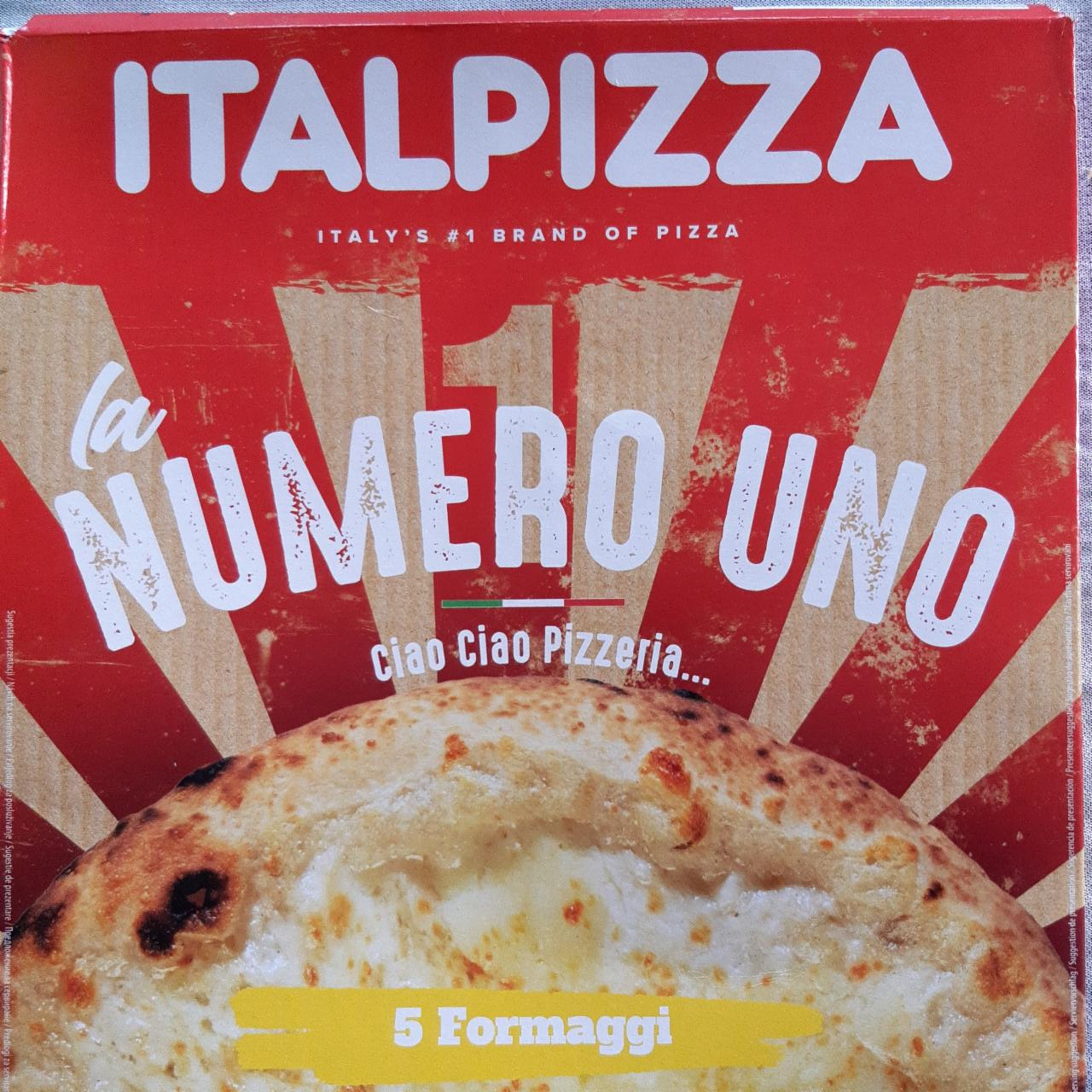 Zdjęcia - La numero uno 5 formaggi Italpizza