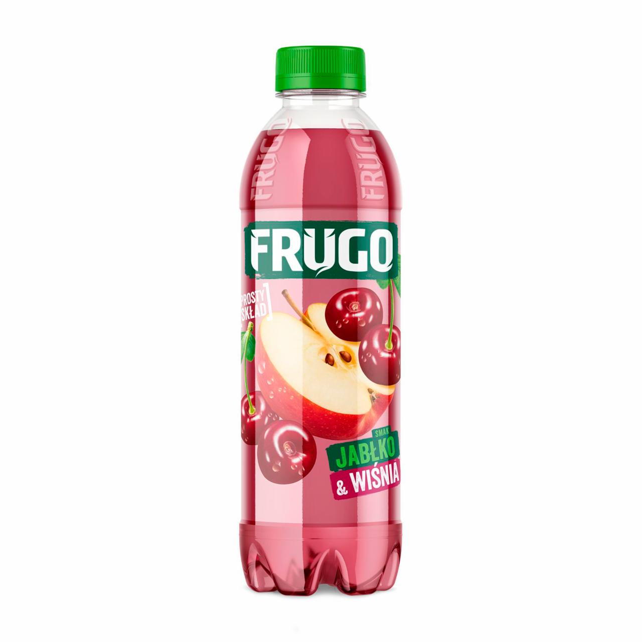 Zdjęcia - Frugo Napój owocowy niegazowany smak jabłko & wiśnia 500 ml