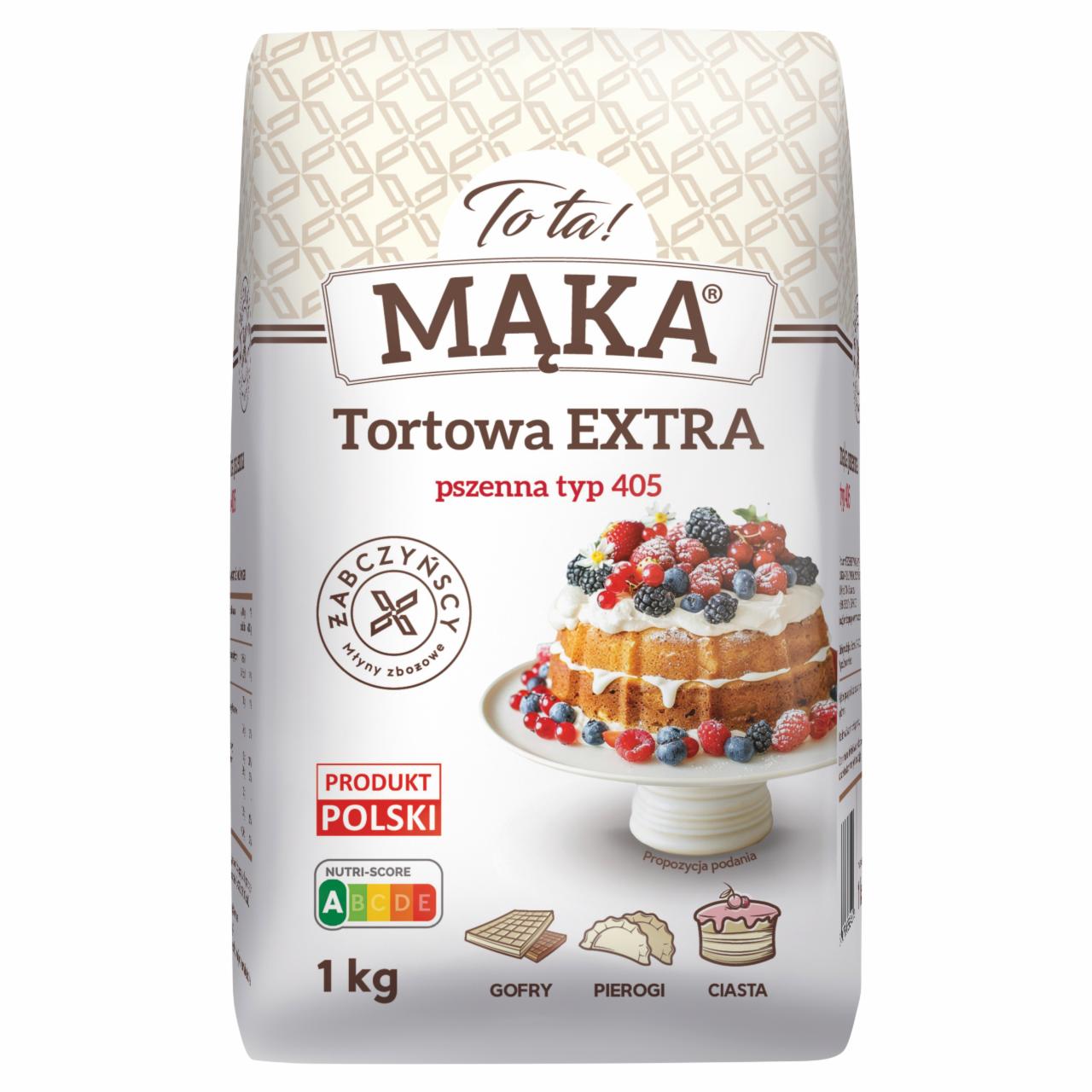 Zdjęcia - To ta! Mąka tortowa extra pszenna typ 405 1 kg