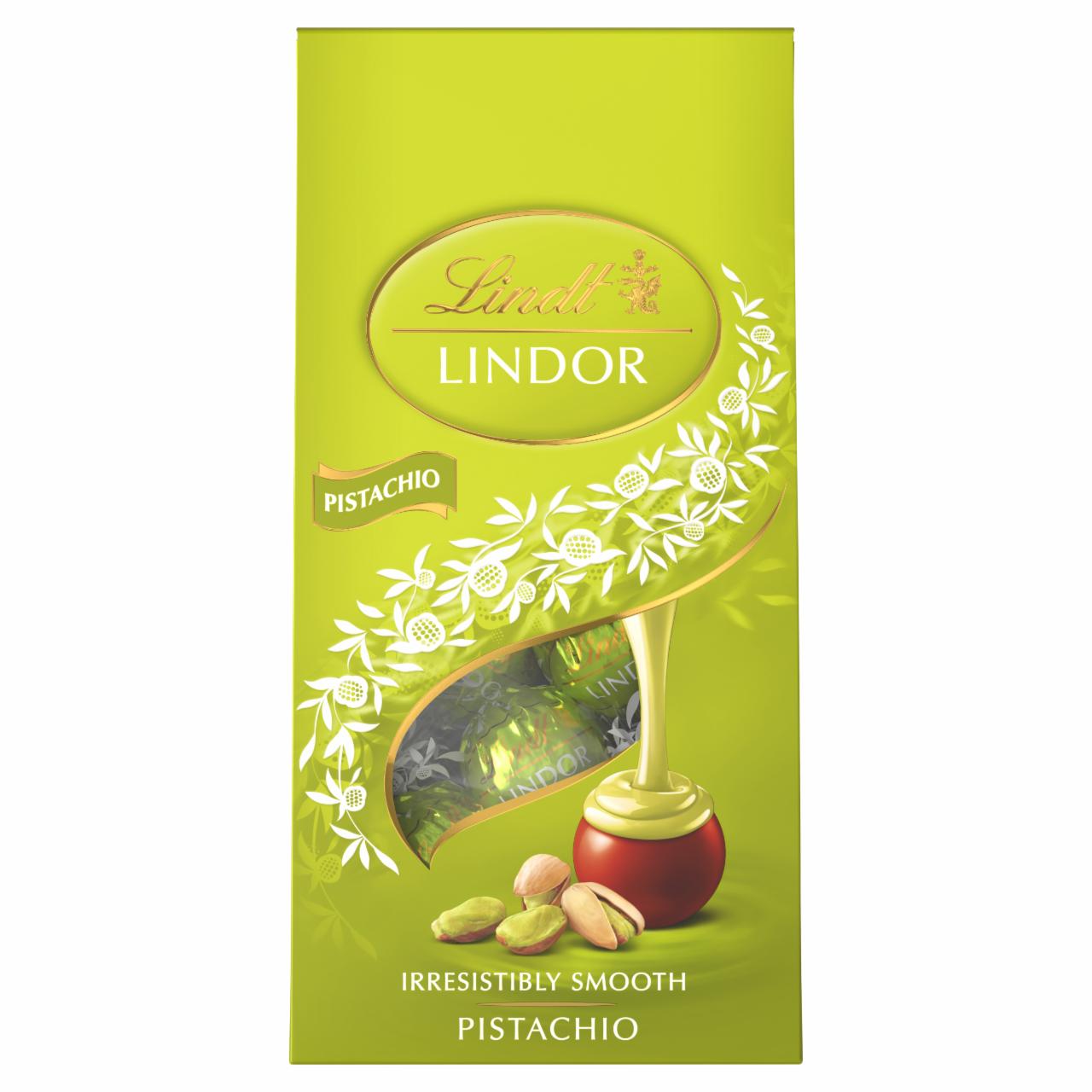 Zdjęcia - Lindt Lindor Pistachio Praliny z czekolady mlecznej 100 g