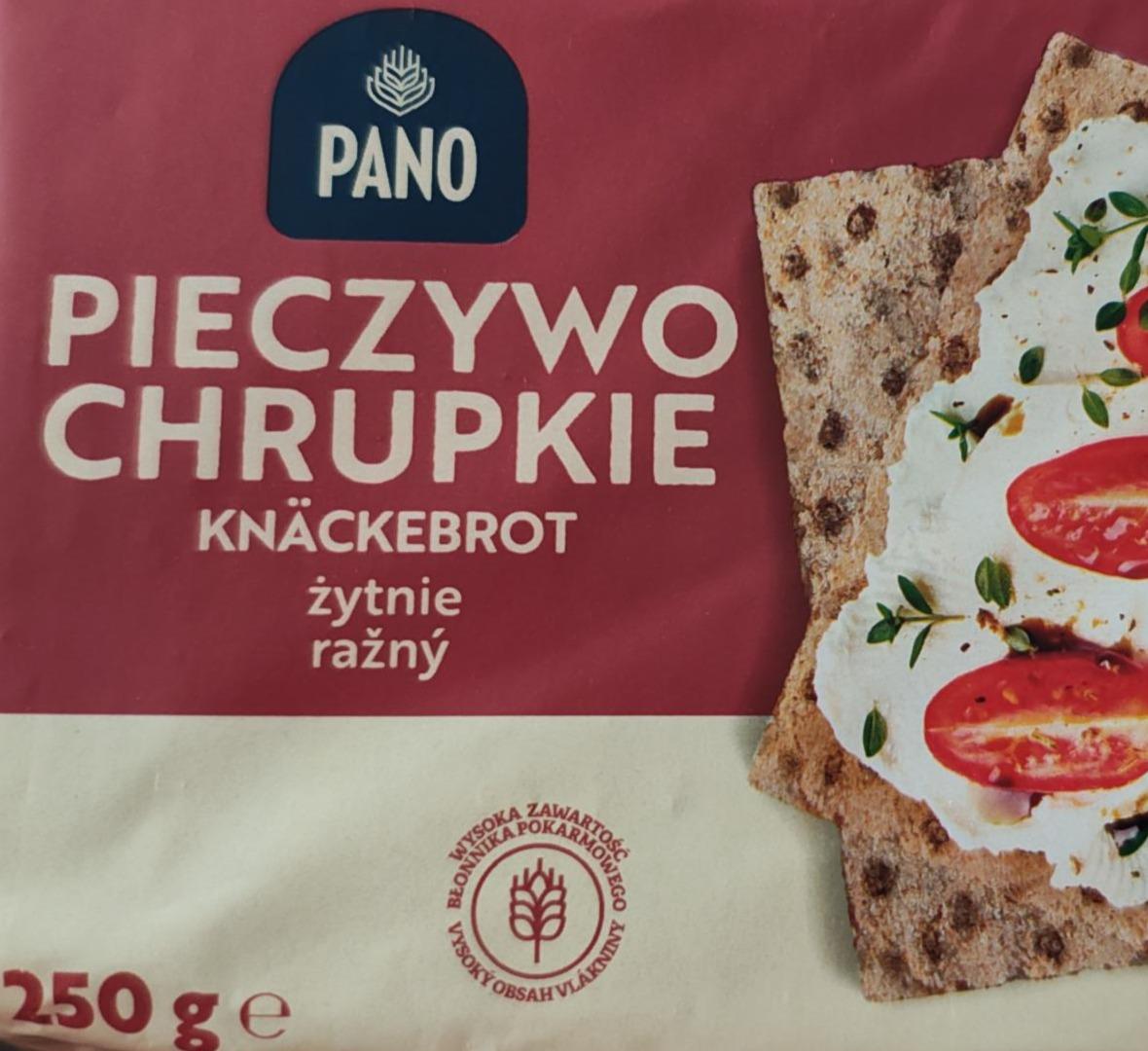 Zdjęcia - Pieczywo chrupkie żytnie Pano