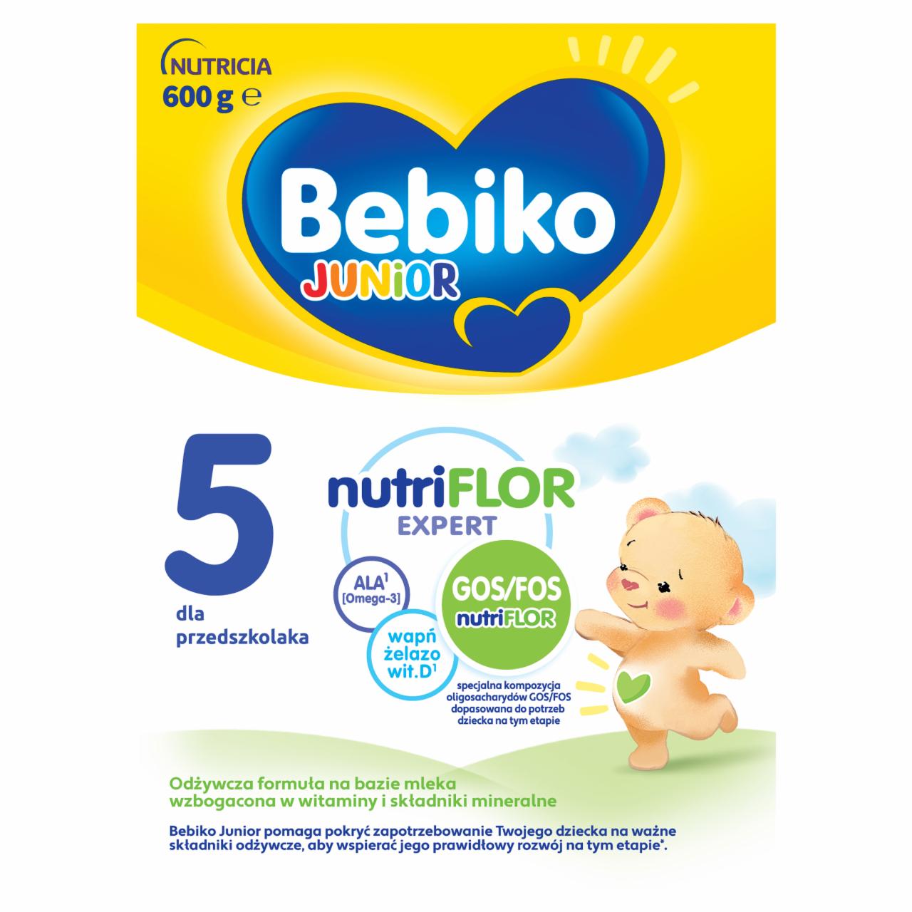 Zdjęcia - Bebiko Junior 5 Odżywcza formuła na bazie mleka dla przedszkolaka 600 g