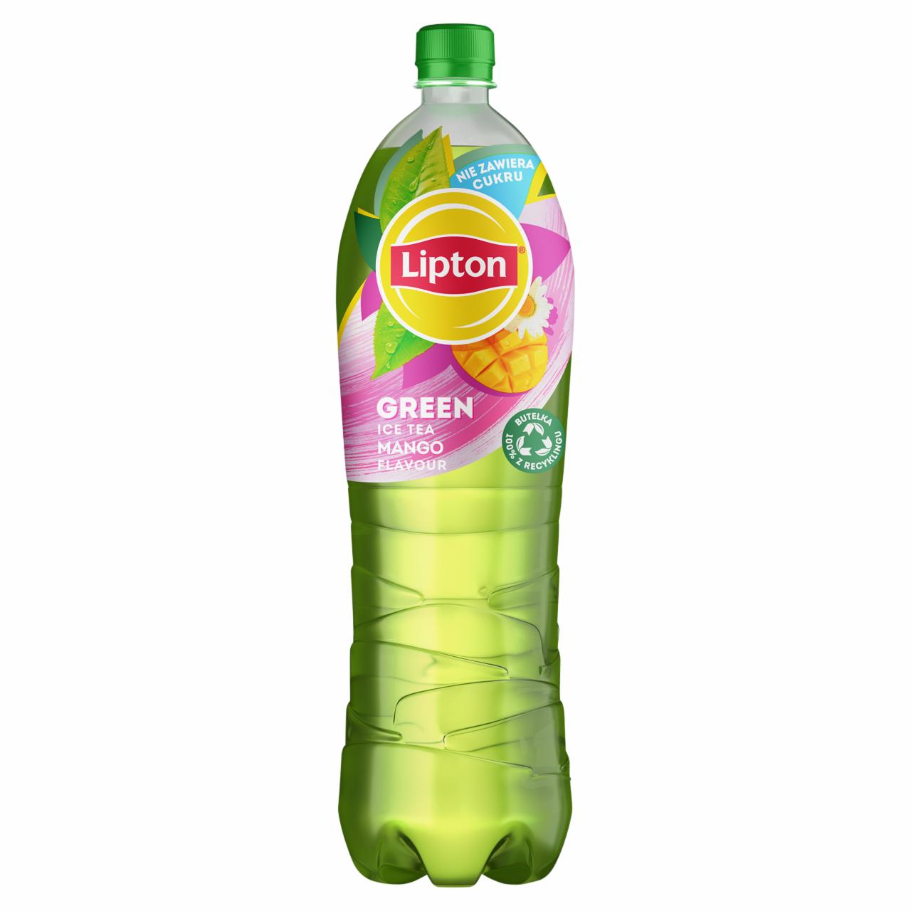 Zdjęcia - Lipton Ice Tea Green Mango Napój niegazowany 1,5 l