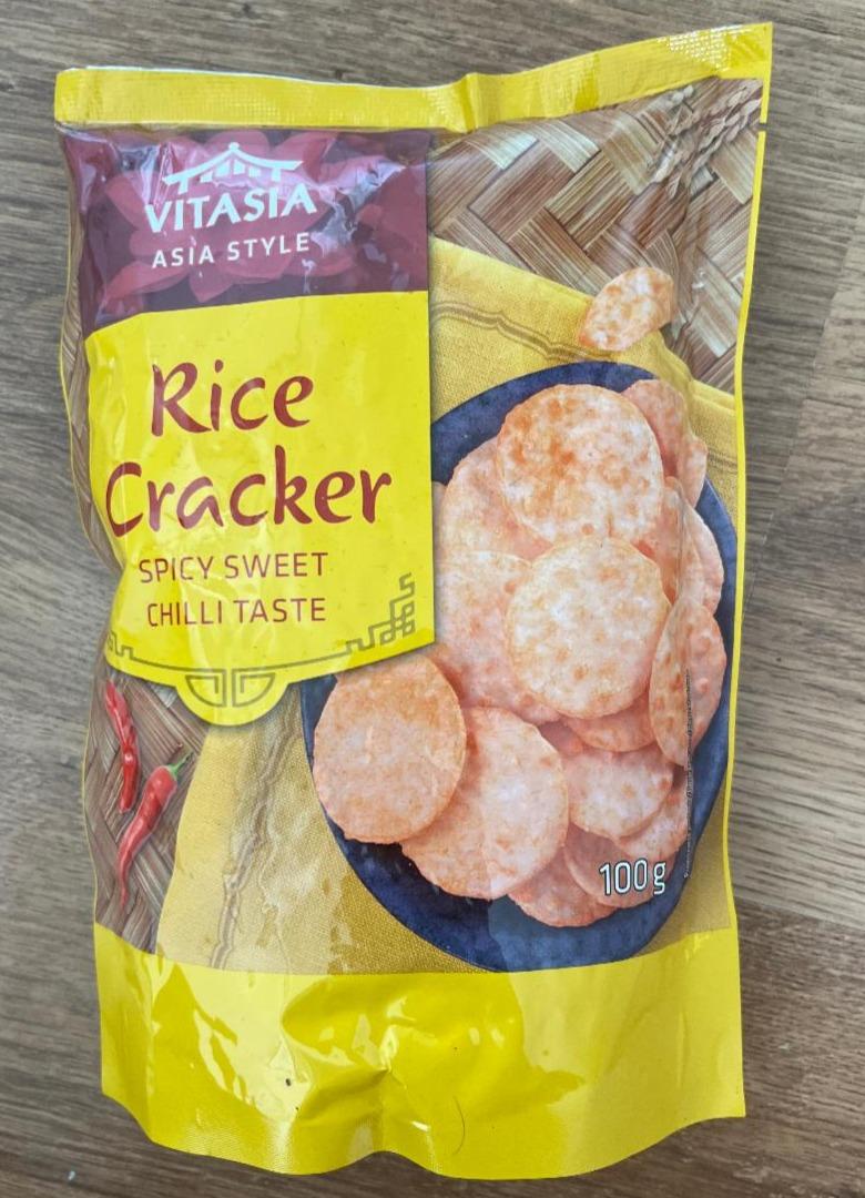 Zdjęcia - Rice cracker spicy sweet chilli taste Vitasia