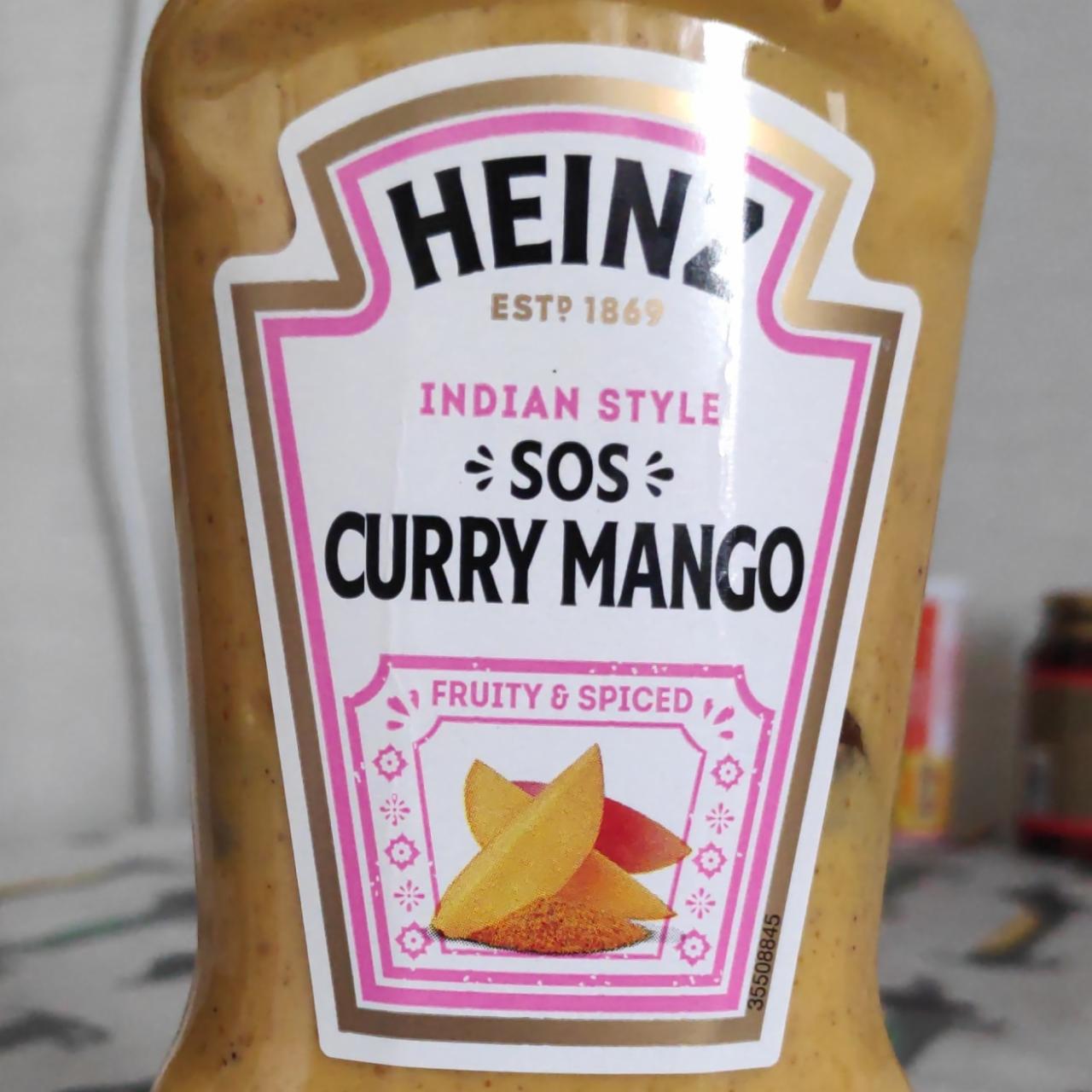 Zdjęcia - Heinz Indian Style Sos curry mango 225 g