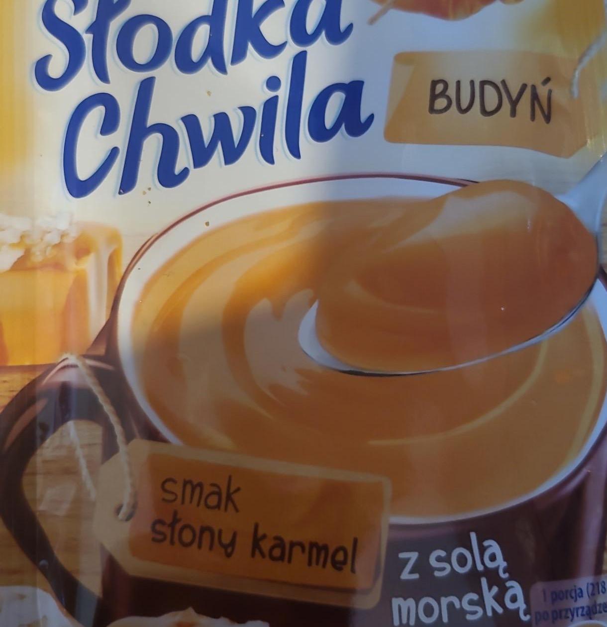 Zdjęcia - Słodka chwila budyń smak słony karmel z solą morską Dr. Oetker