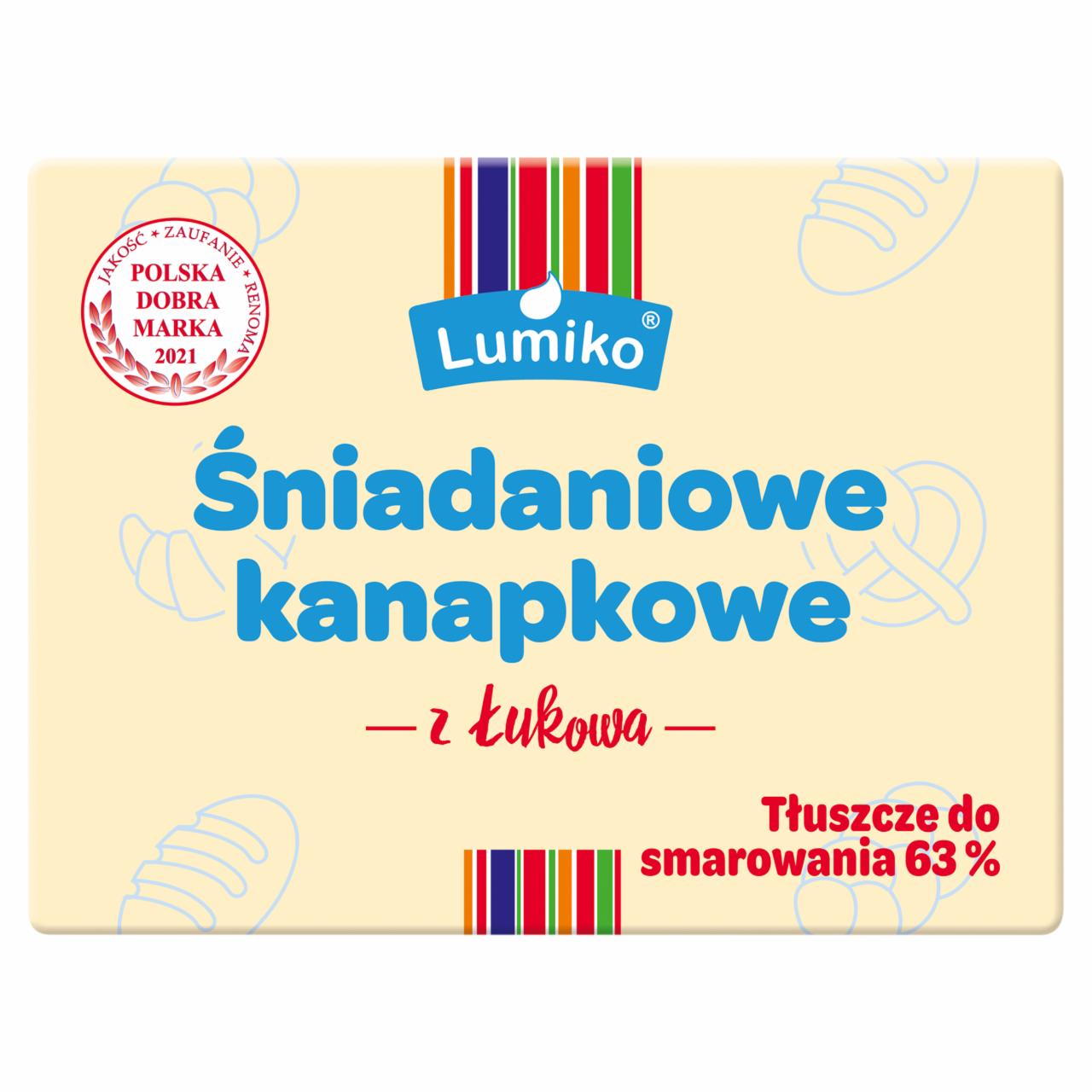 Zdjęcia - Lumiko Tłuszcze do smarowania śniadaniowe z Łukowa 270 g