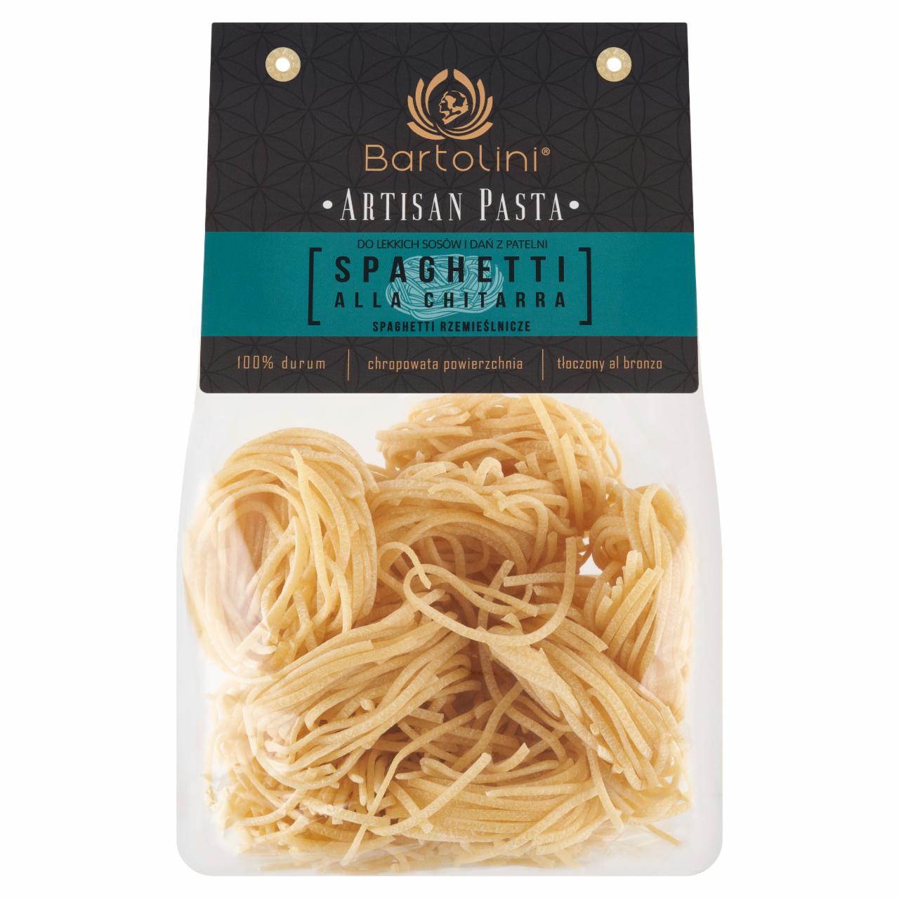 Zdjęcia - Bartolini Artisan Pasta Makaron 100 % durum spaghetti rzemieślnicze 300 g