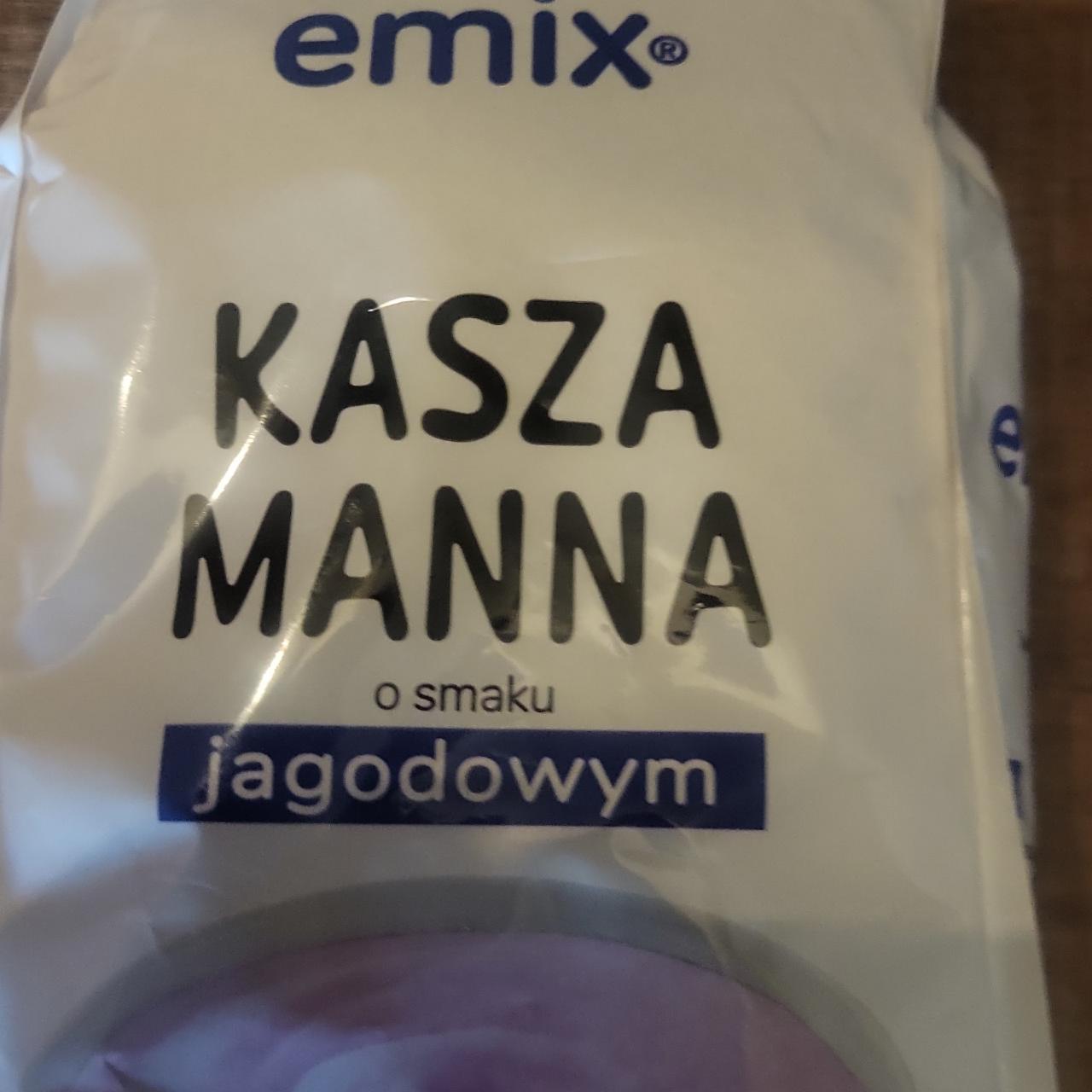 Zdjęcia - Kasza manna jagodowa Emix