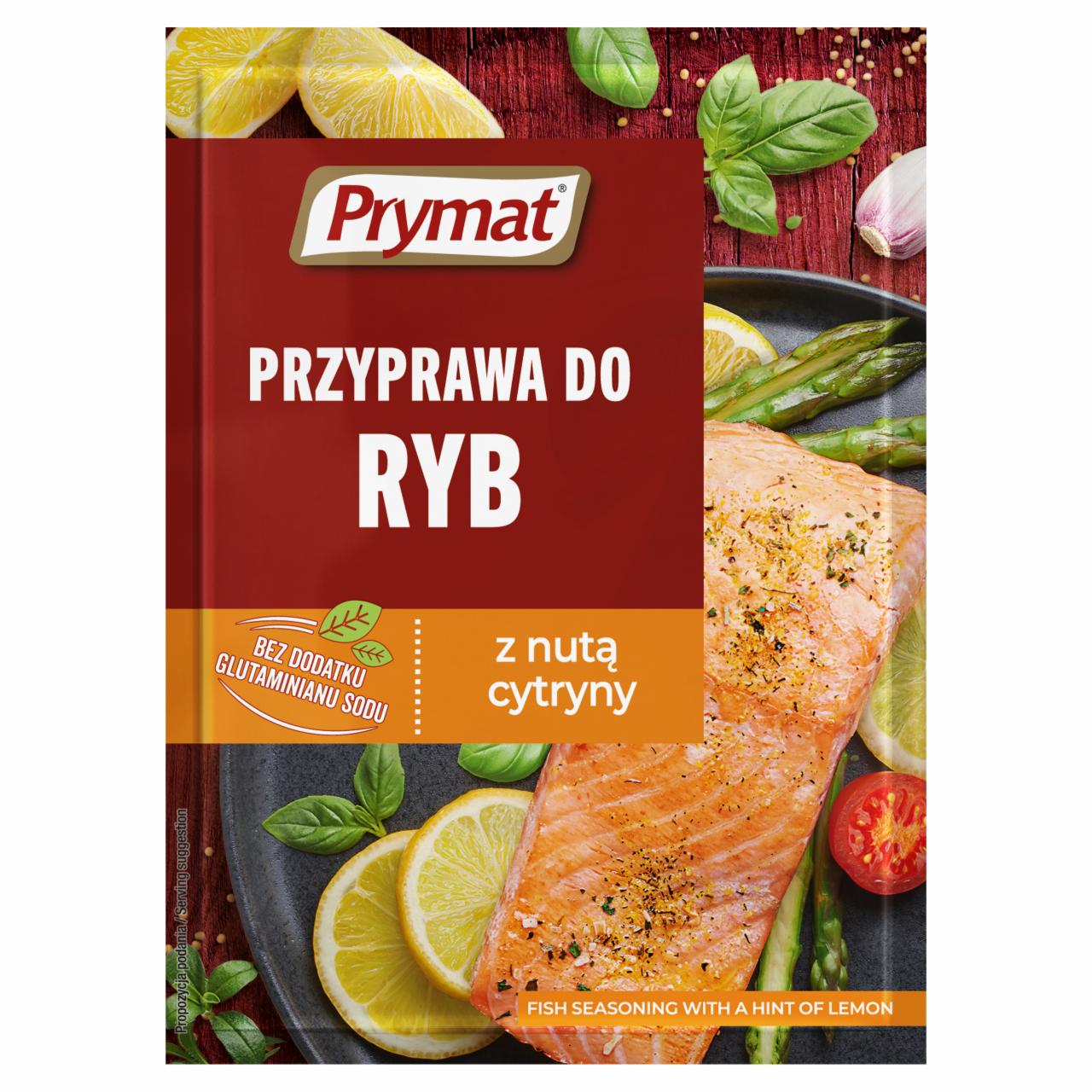 Zdjęcia - Prymat Przyprawa do ryb z nutą cytryny 16 g