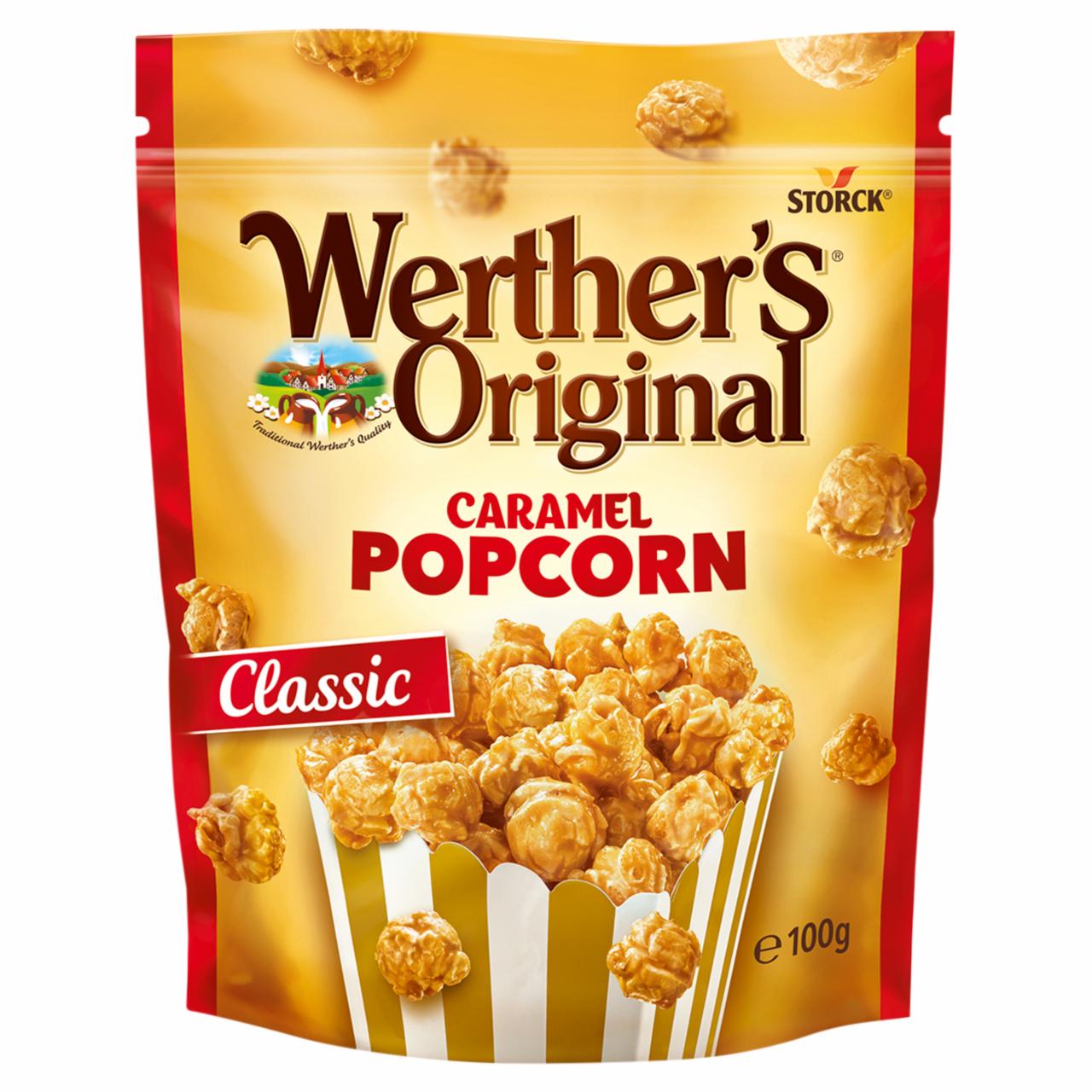 Zdjęcia - Werther's Original Popcorn z polewą śmietankowo-karmelową 100 g