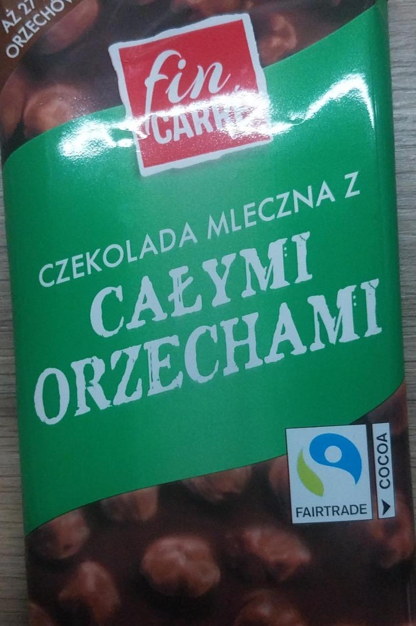 Zdjęcia - Czekolada z całymi orzechami laskowymi Fin Carre