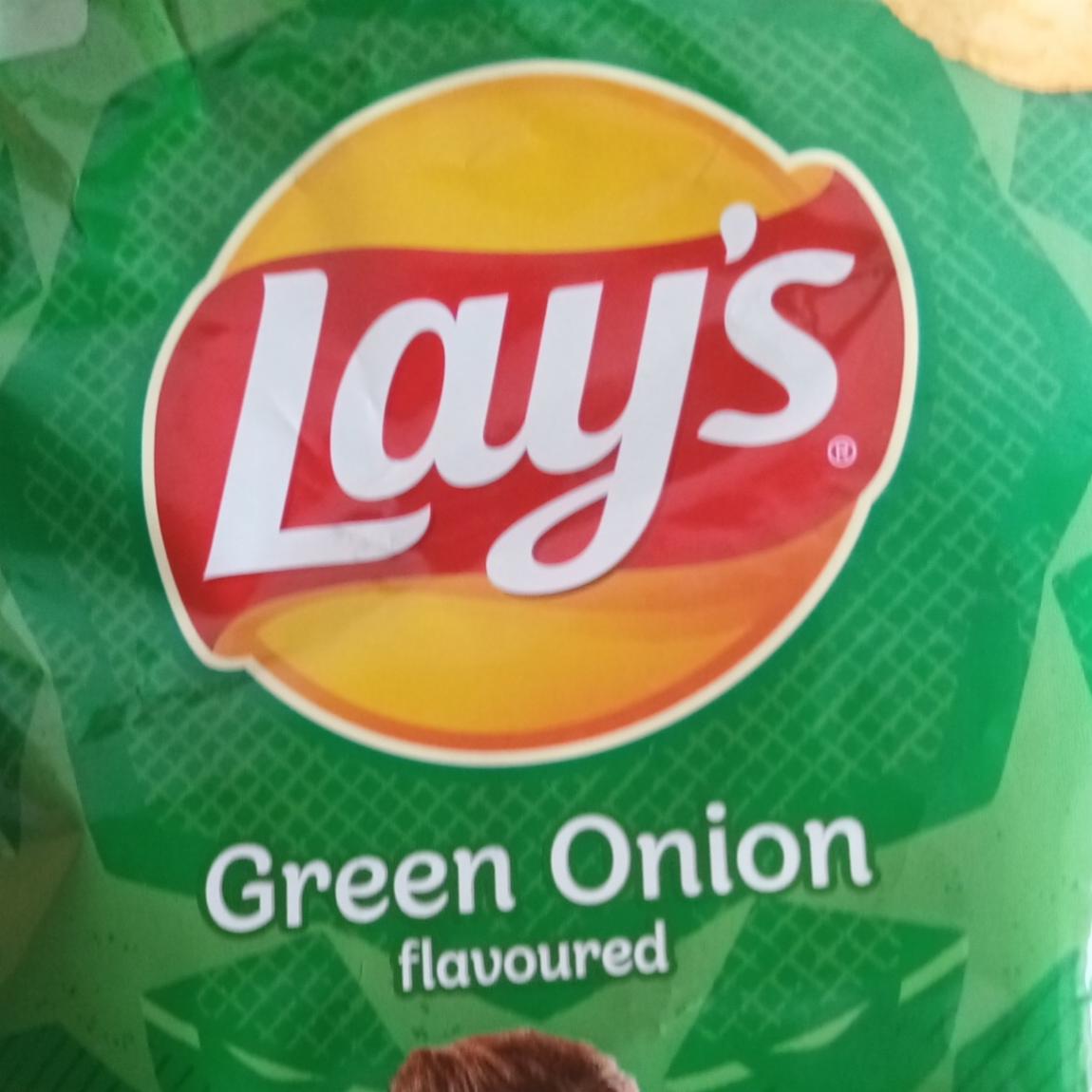 Zdjęcia - Green onion flavoured Lay's