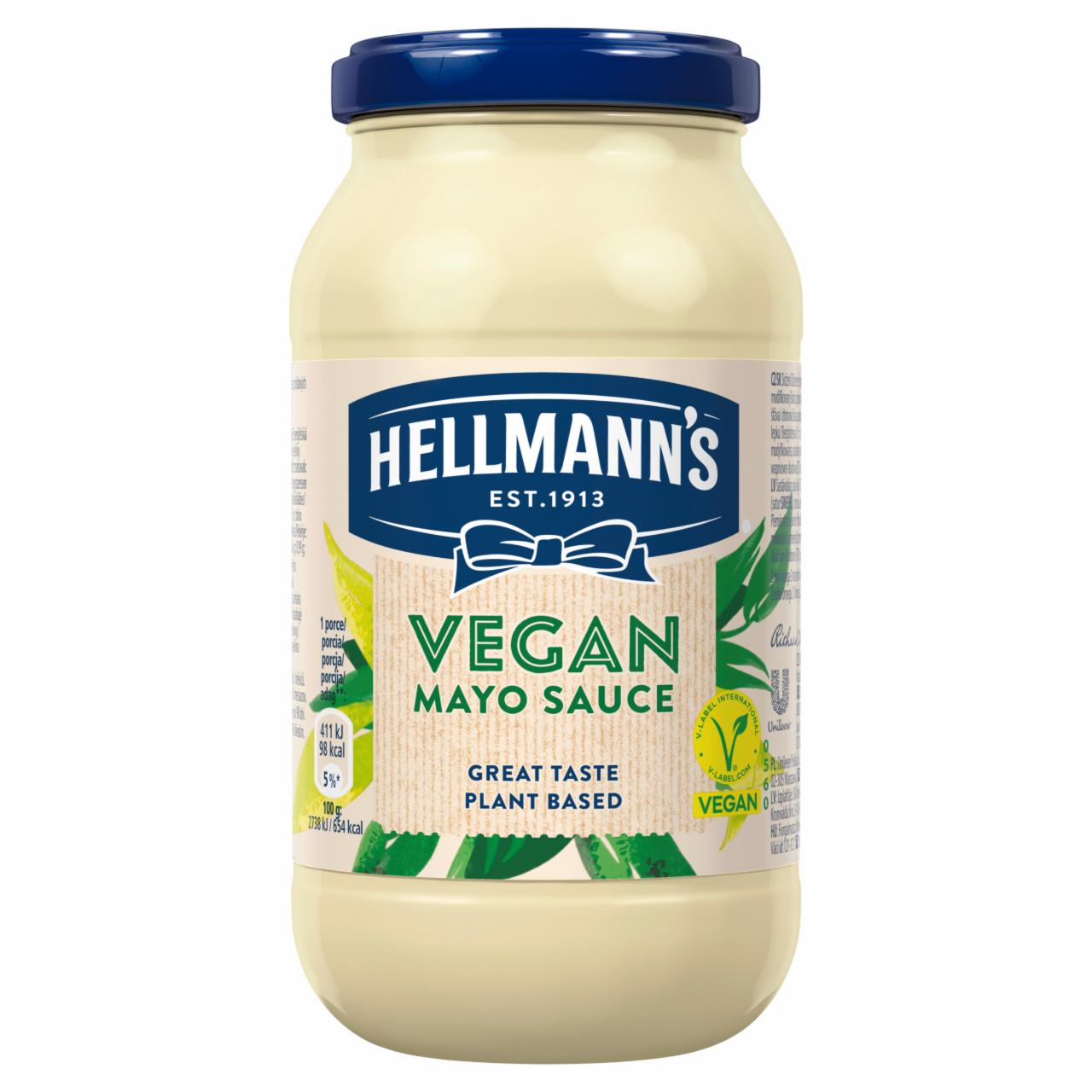 Zdjęcia - Hellmann's Majonez wegański 320 g