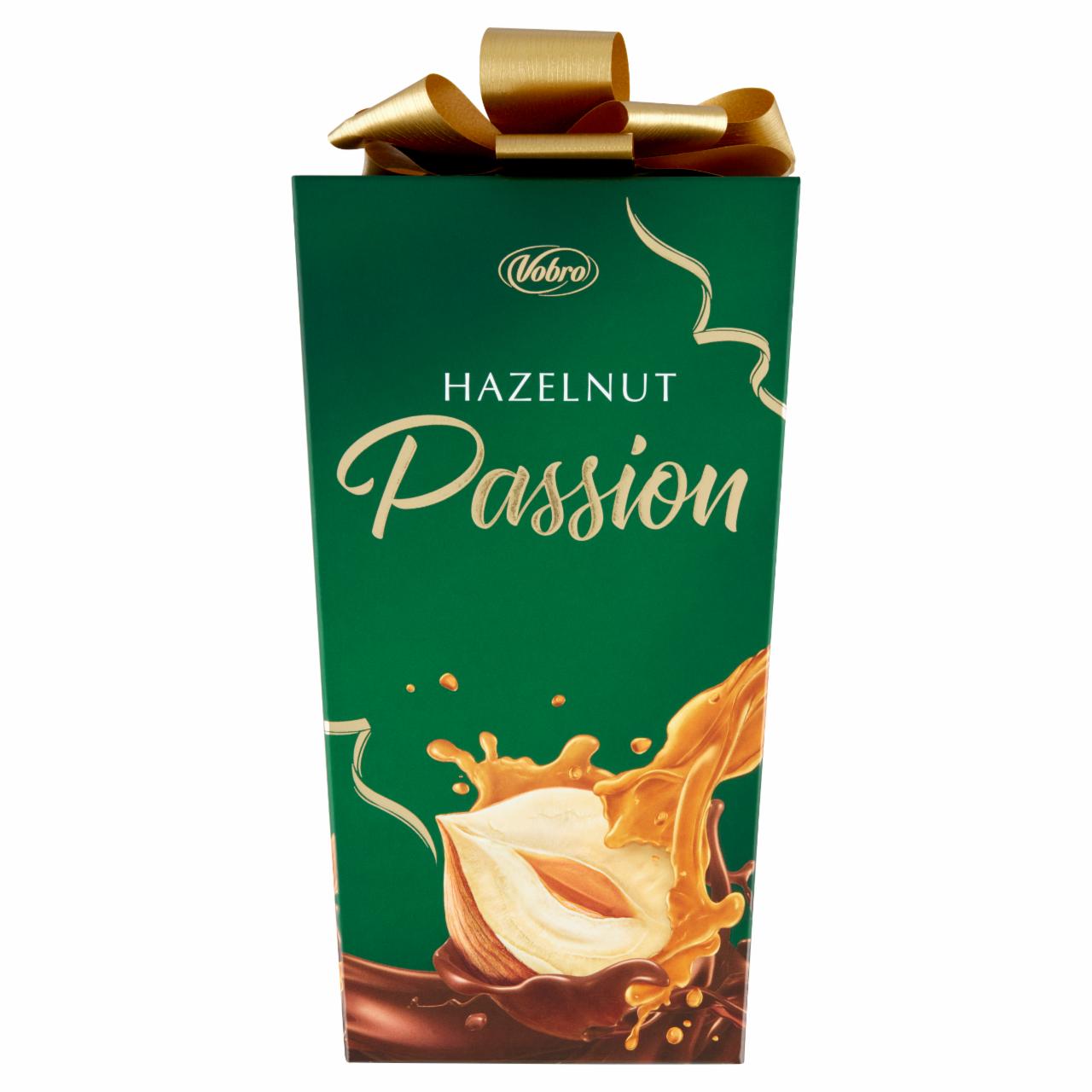 Zdjęcia - Vobro Hazelnut Passion Praliny nadziewane kremem orzechowym i z orzechem laskowym 196 g