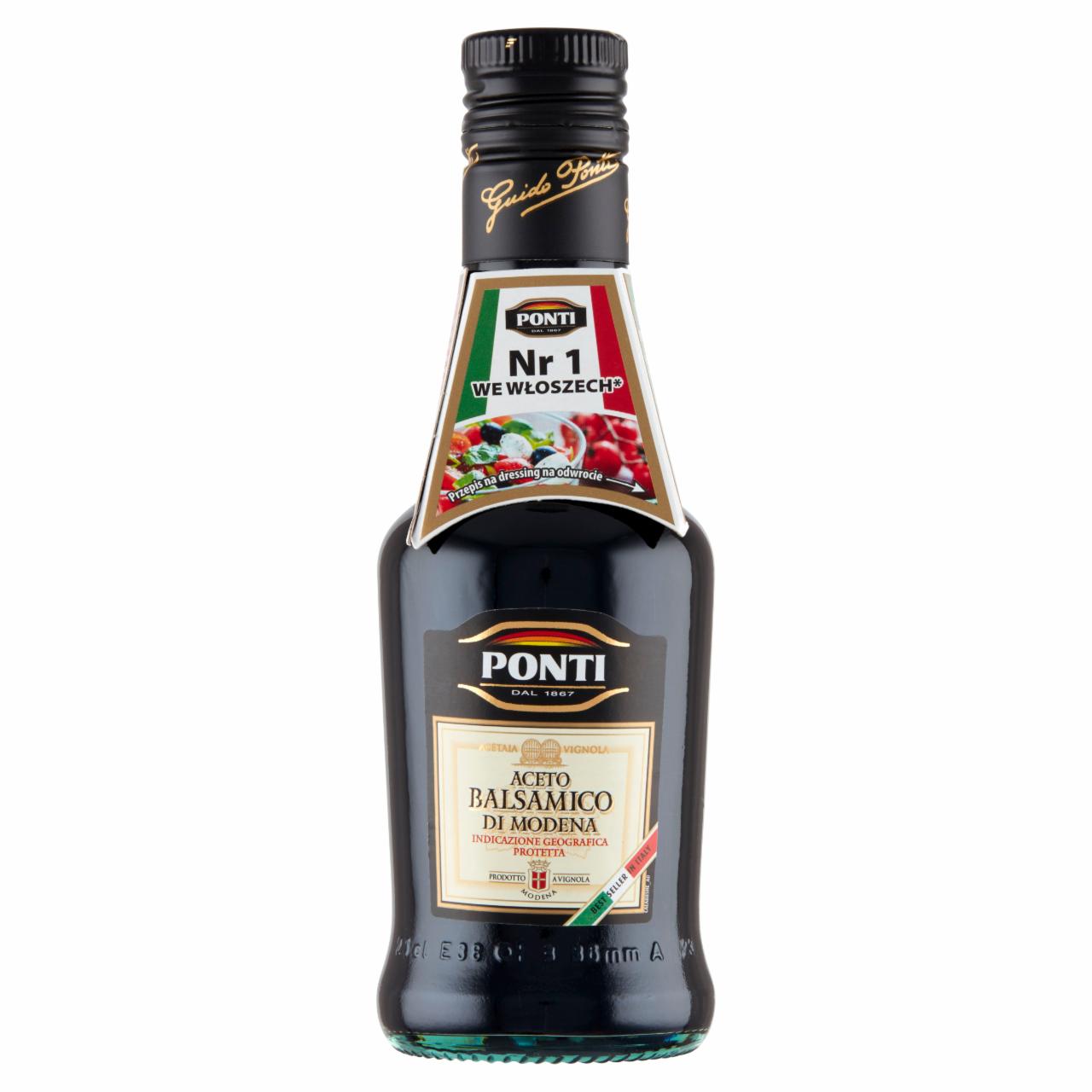 Zdjęcia - Ponti Ocet balsamiczny z Modeny 250 ml