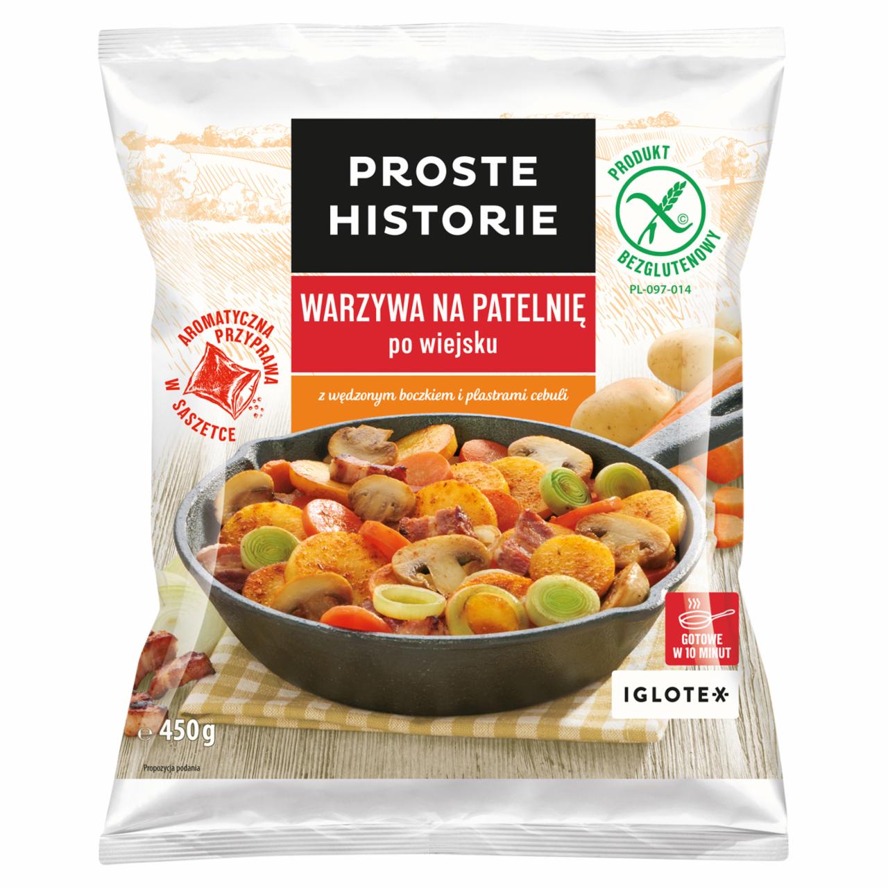 Zdjęcia - Proste Historie Warzywa na patelnię po wiejsku 450 g