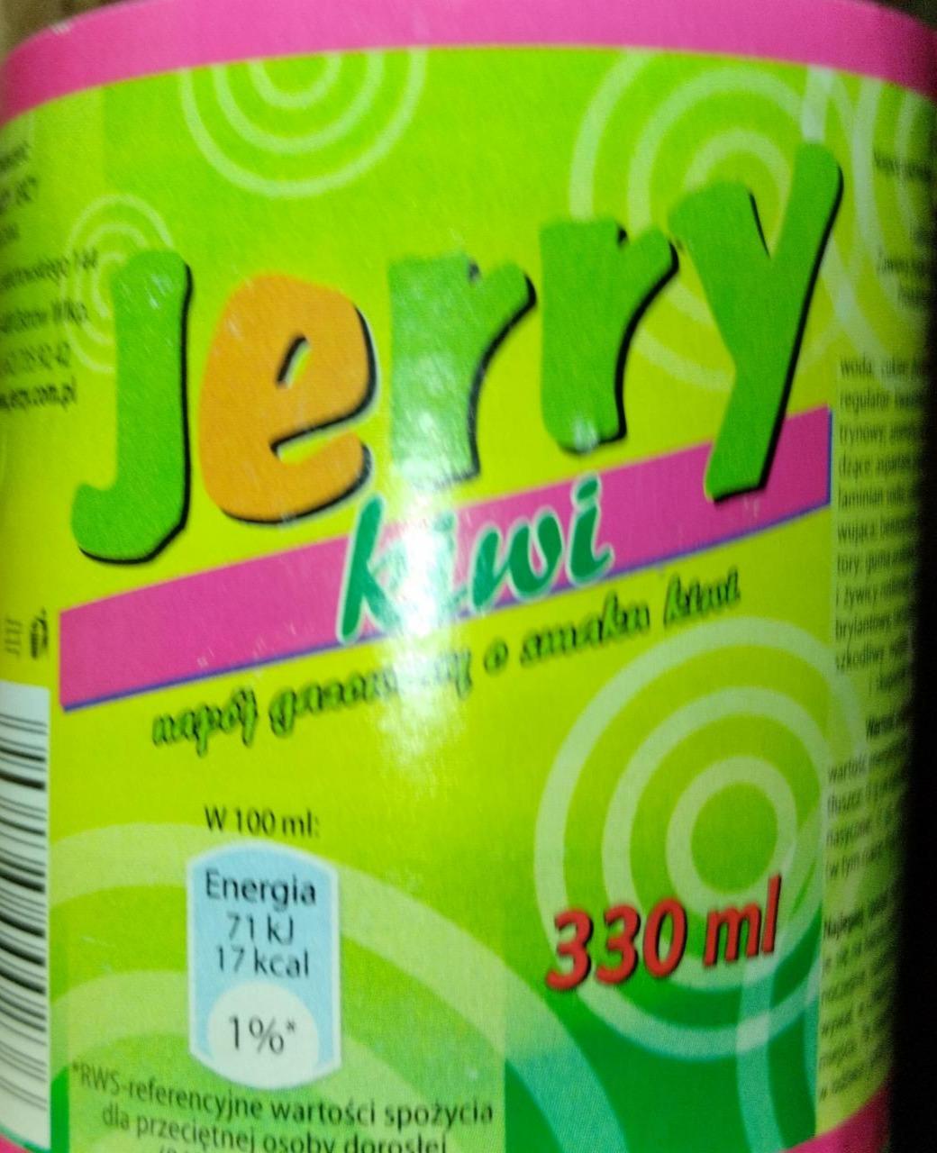 Zdjęcia - Napój gazowany o smaku kiwi Jerry