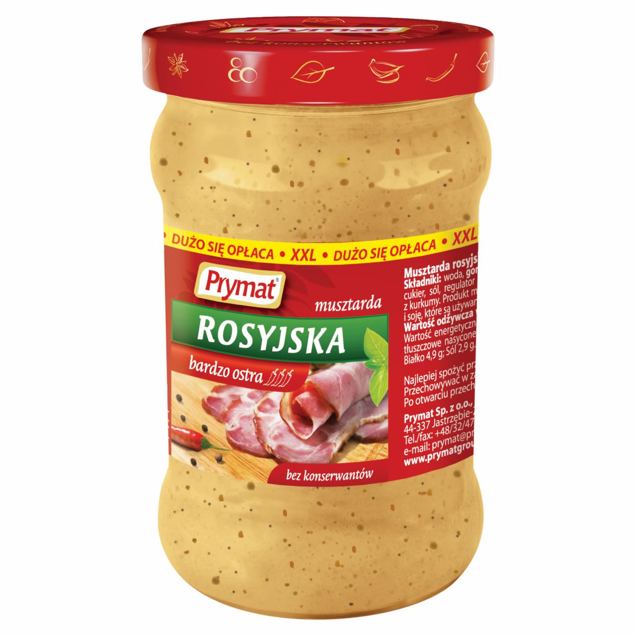 Zdjęcia - Prymat Musztarda rosyjska 295 g