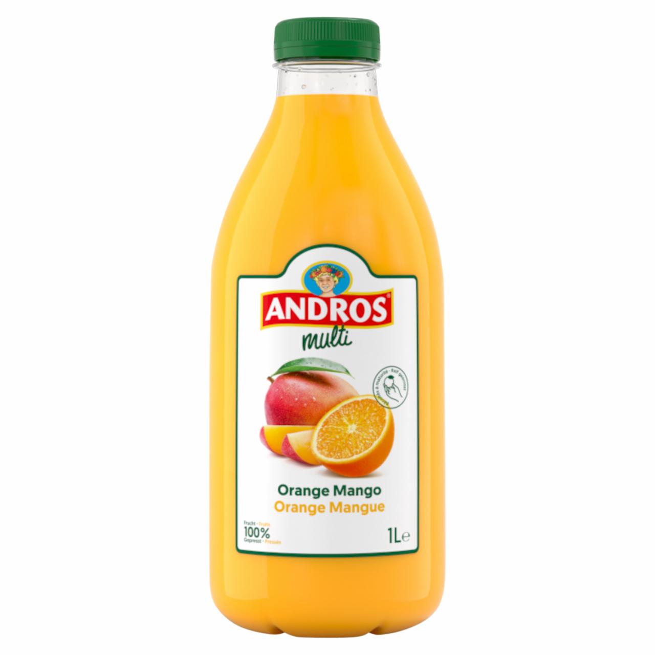 Zdjęcia - Andros Sok z pomarańczy i mango 1 l