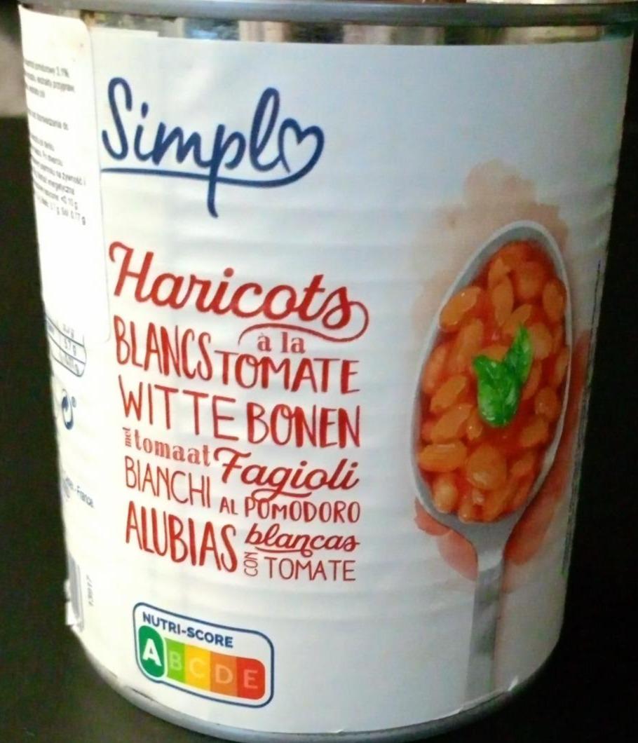 Zdjęcia - Haricots blancs à la Tomate Simple