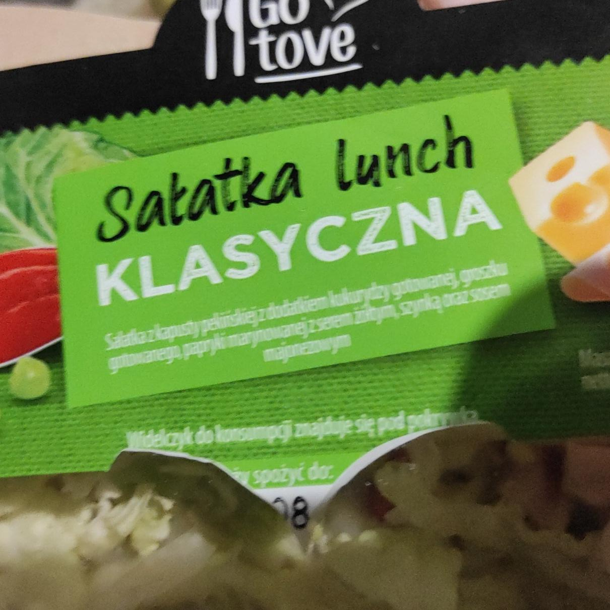 Zdjęcia - sałatka lunch klasyczna go tove