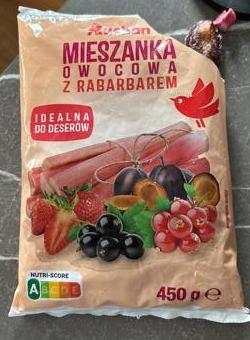 Zdjęcia - Mieszanka owocowa z rabarbarem Auchan