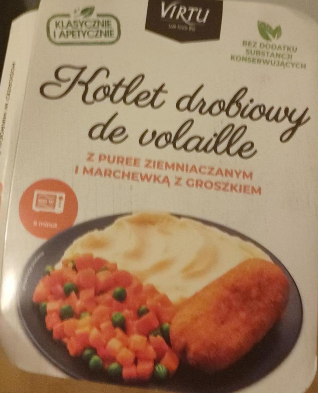 Zdjęcia - Kotlet drobiowy de volaille Virtu