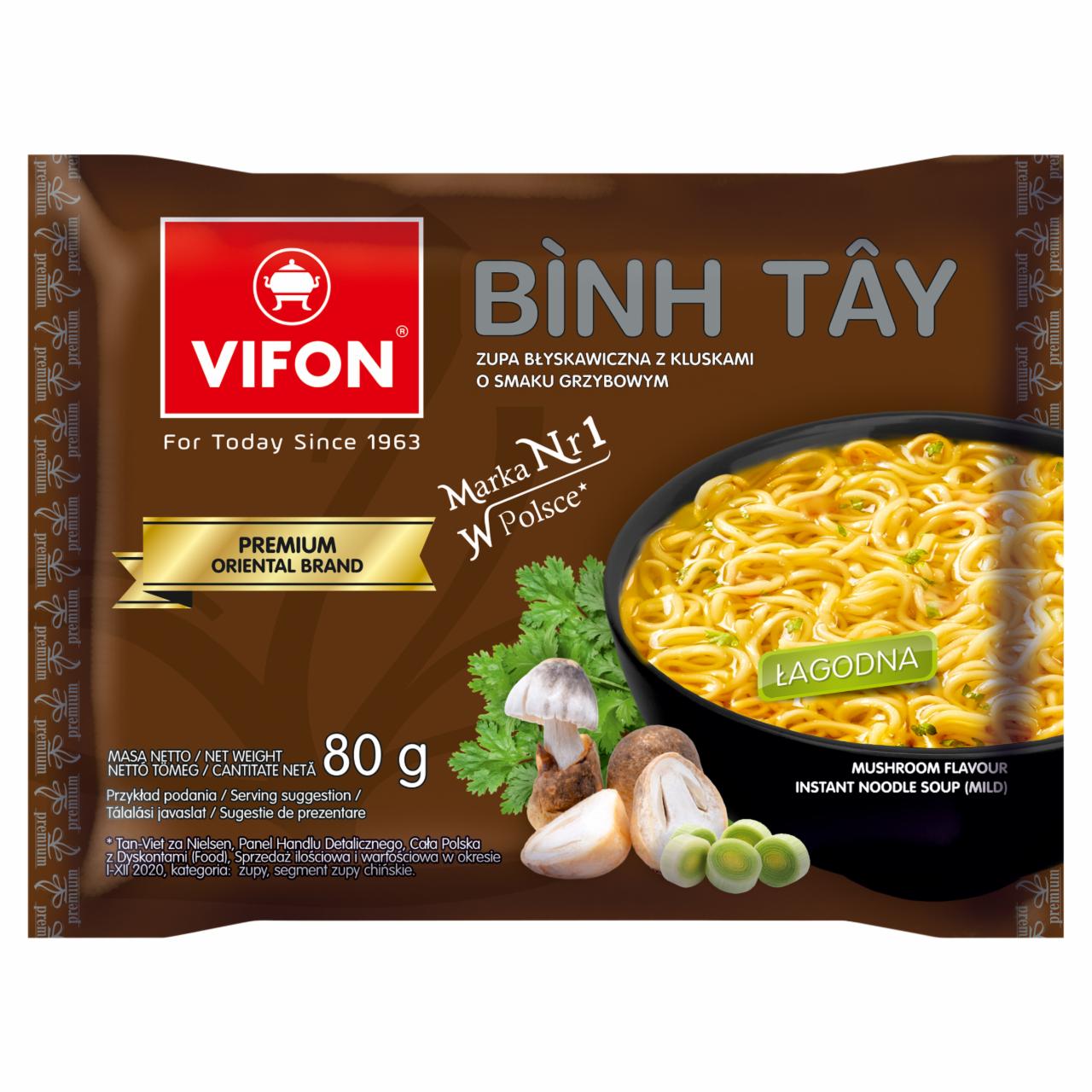 Zdjęcia - Vifon Bình Tây Zupa błyskawiczna 80 g