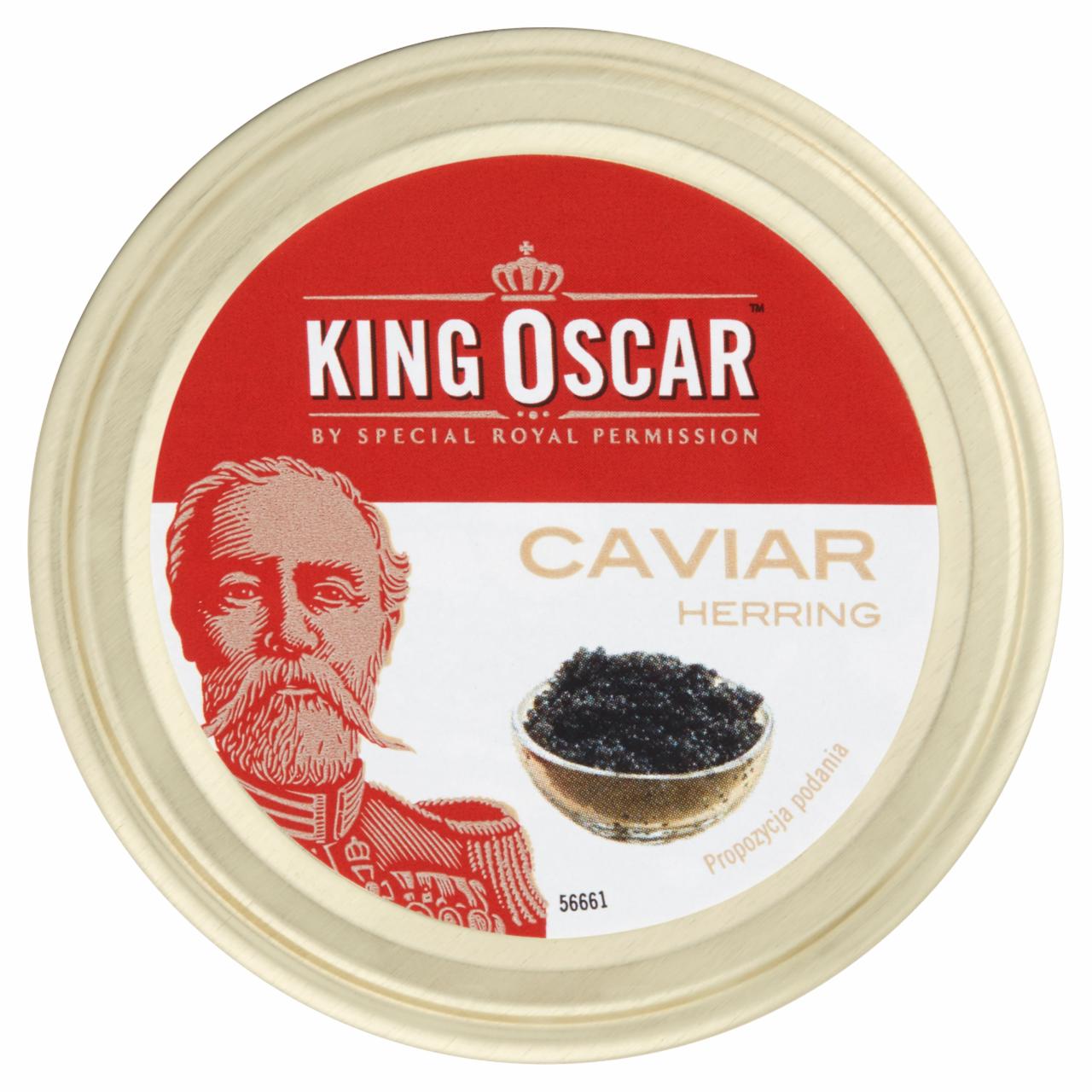 Zdjęcia - King Oscar Kawior z ikry śledzia 100 g