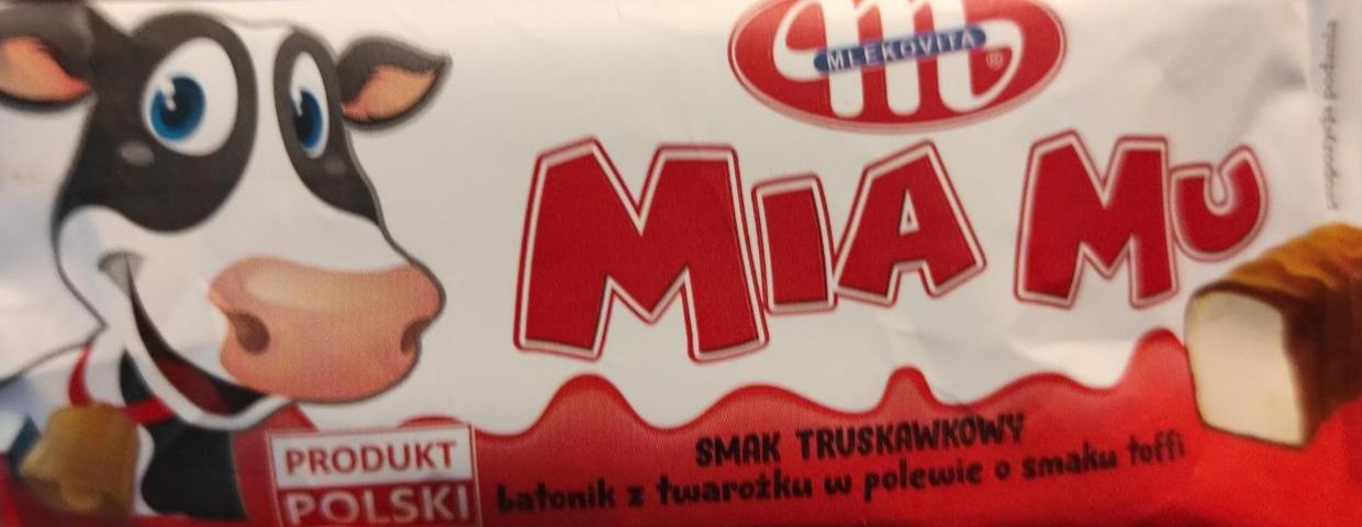 Zdjęcia - Mia mu smak truskawkowy Mlekovita