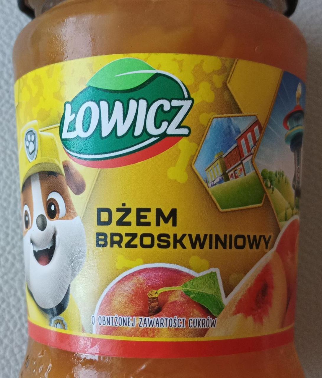 Zdjęcia - Łowicz Dżem brzoskwiniowy o obniżonej zawartości cukrów 280 g