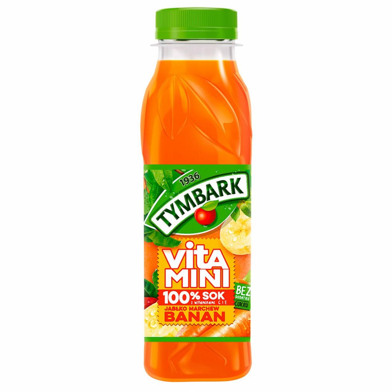 Zdjęcia - Tymbark Vitamini Sok polska marchew + banan jabłko 300 ml