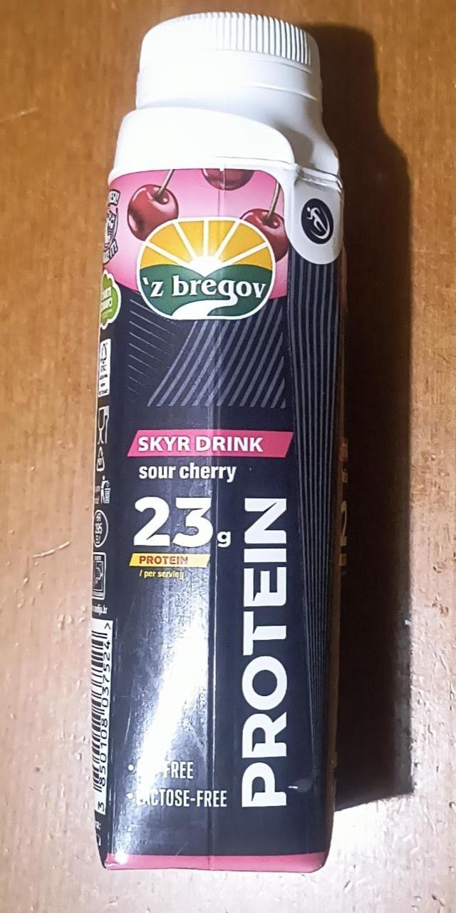 Zdjęcia - Tekući skyr višnja 'z bregov