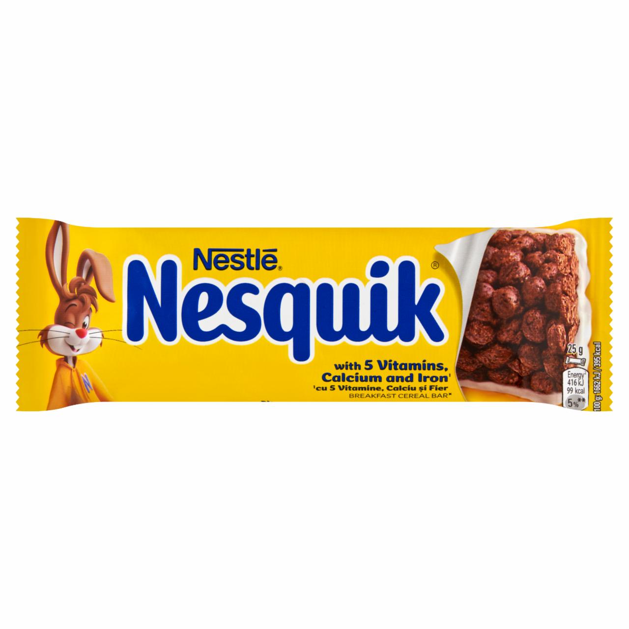 Zdjęcia - Nestlé Nesquik Płatki śniadaniowe w formie batonika 25 g