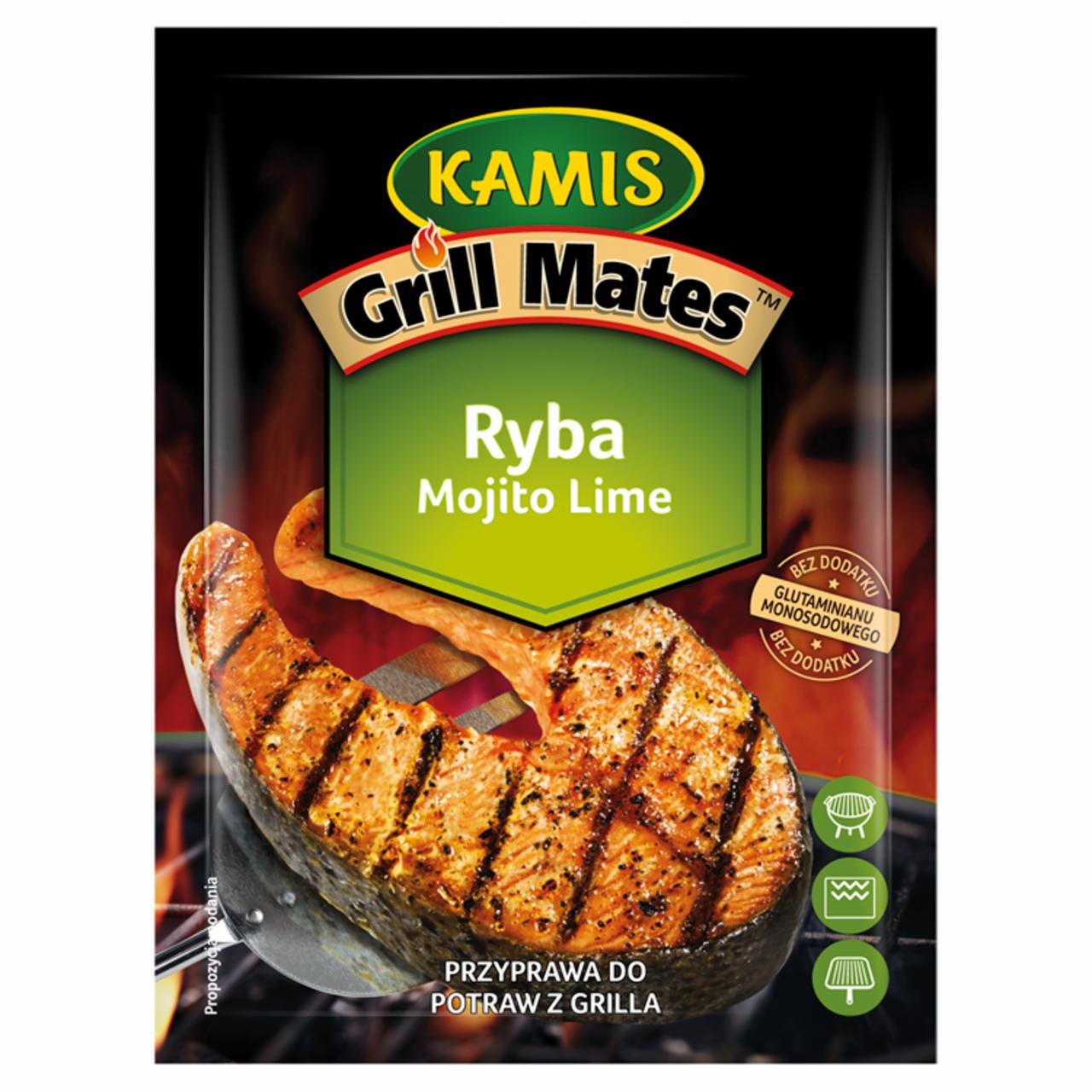 Zdjęcia - Kamis Grill Mates Mojito Lime Ryba Przyprawa do potraw z grilla 20 g