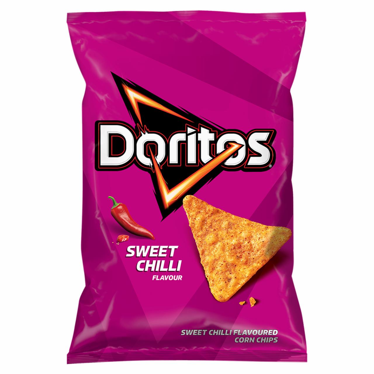 Zdjęcia - Doritos Chipsy kukurydziane o smaku słodkiego chilli 100 g