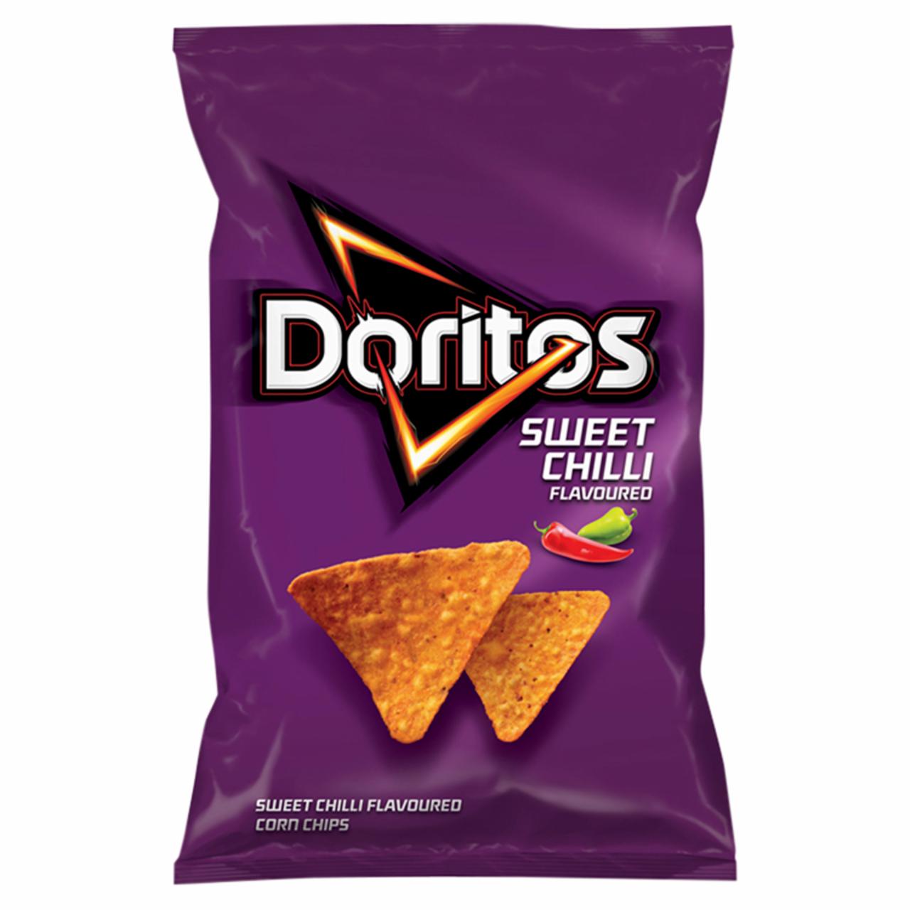 Zdjęcia - Doritos Sweet Chilli Chipsy kukurydzane o smaku słodkiego chilli 100 g